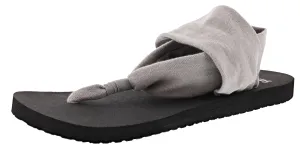 Sanuk Women's Sling ST Sandals Smooth Surface Beach Chic