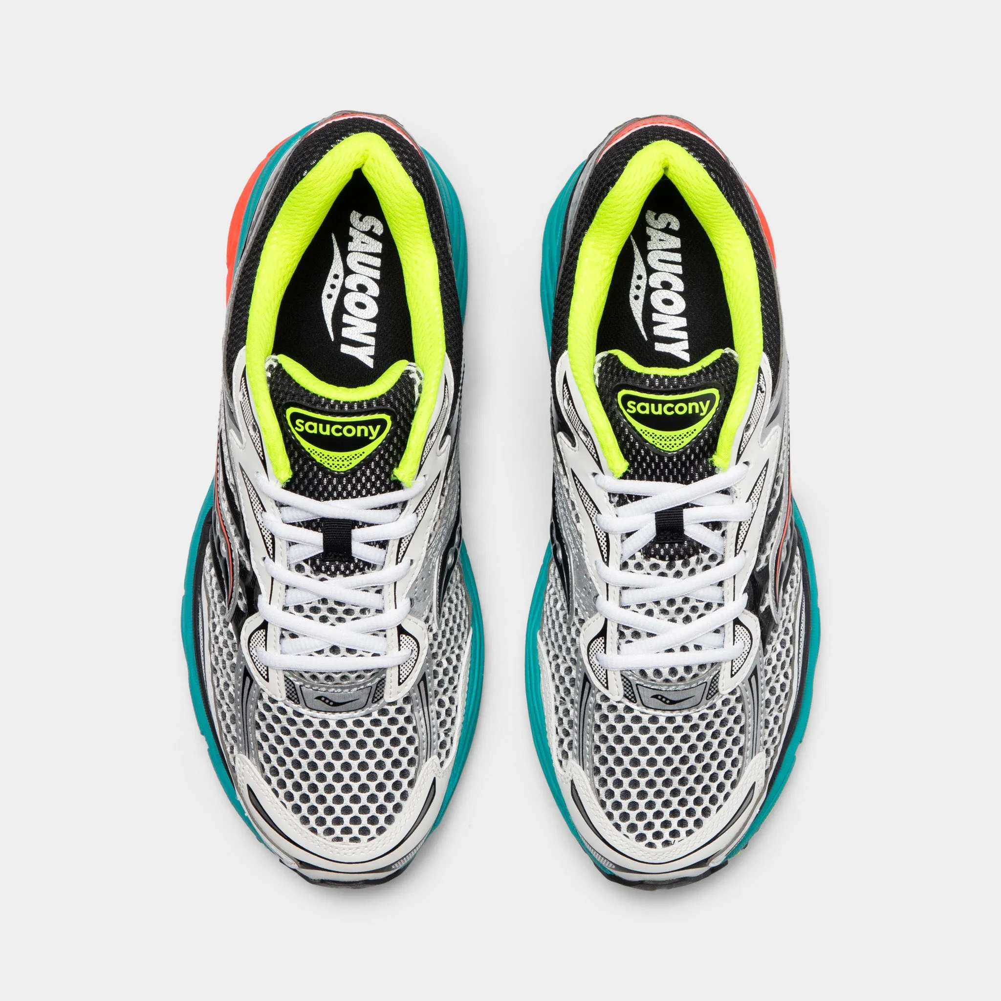 confident - running Saucony ProGrid Omni 9 Silver / Multi