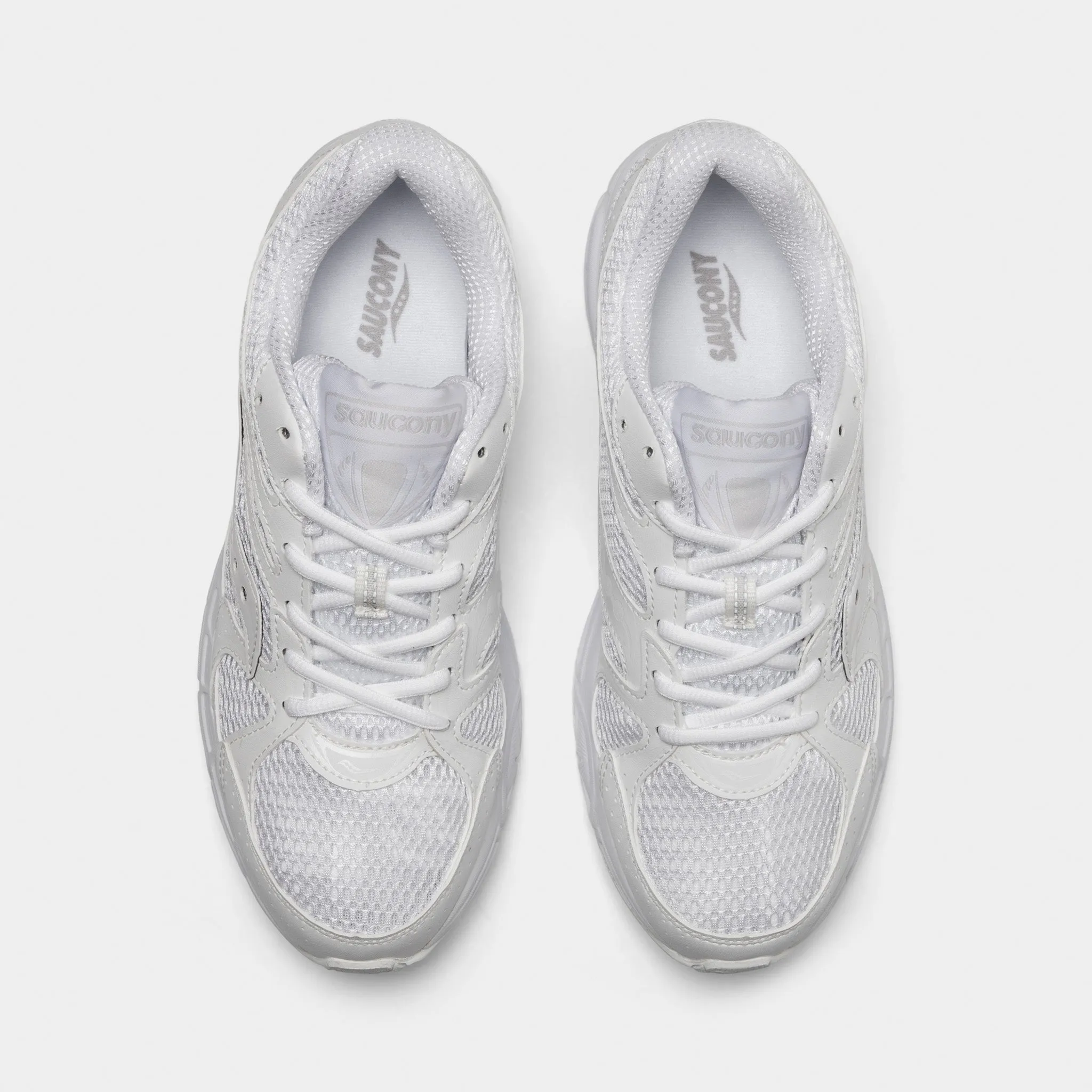 foam - sole shoes Saucony Ride Millennium White / Gold