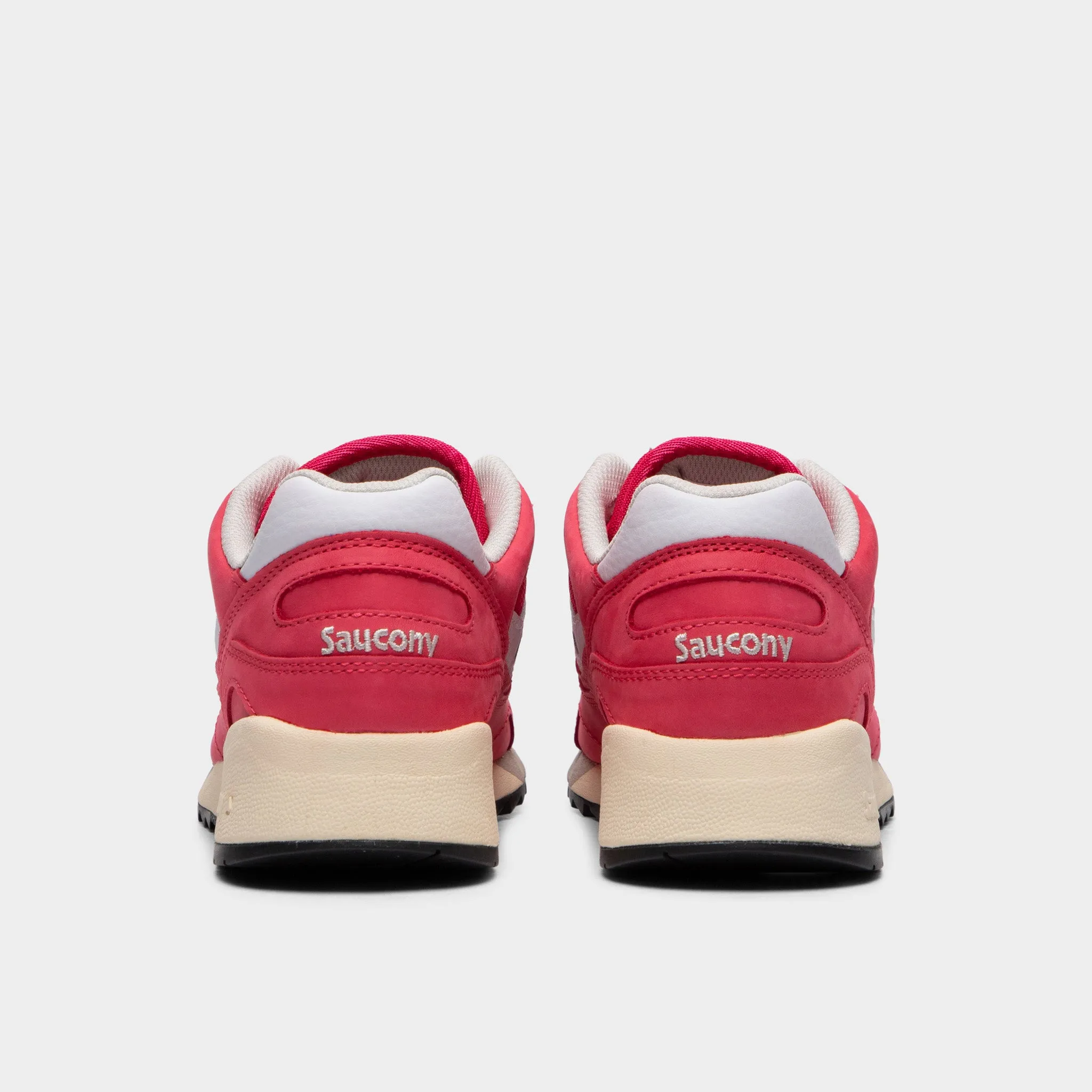 Saucony Shadow 6000 Premium Red / White outdoor running shoe application