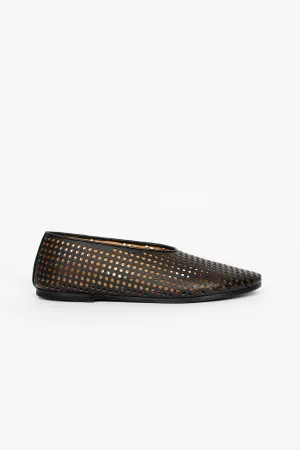 Coltellaccio Forata Ballerina Black Grippy Outsole River Crossing Anti Odor Rainy Day Commuter