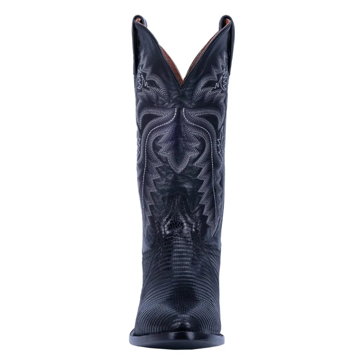 Slip Resistant Remote Hiking Dan Post Men's Winston Teju Lizard Black