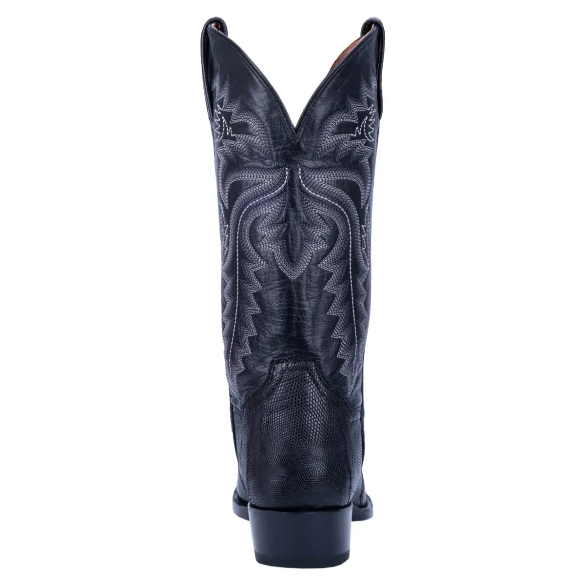 Dan Post Men's Winston Teju Lizard Black Synthetic