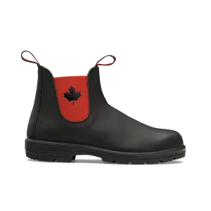 Functional And Fashionable Blundstone Eh! Boot Black w/Red Elastic - 1474