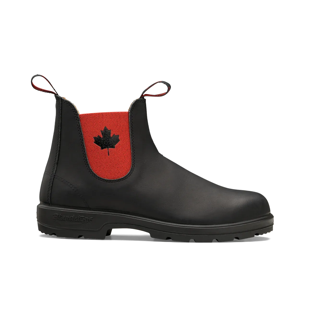 Functional And Fashionable Blundstone Eh! Boot Black w/Red Elastic - 1474