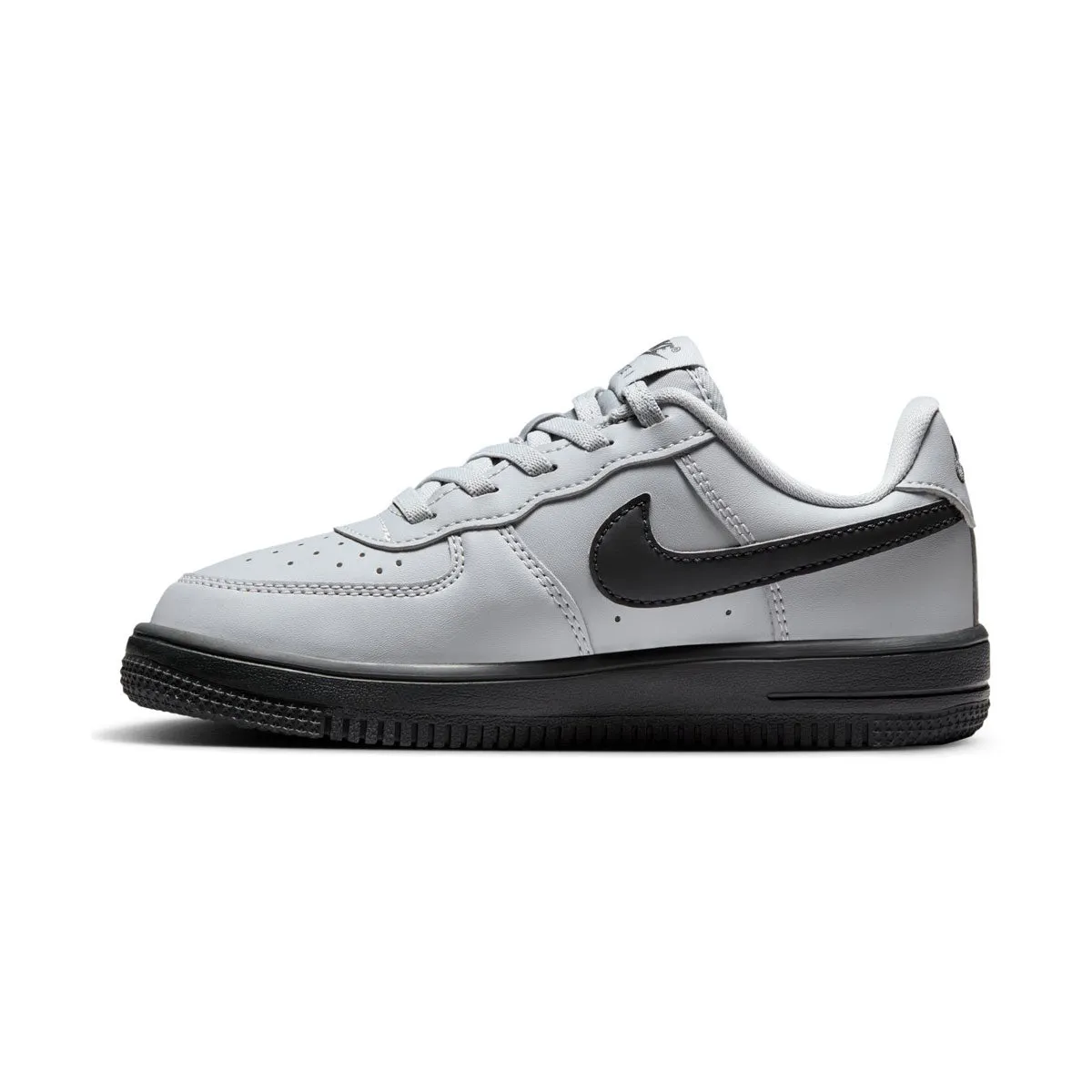 Fresh Tone Nike Force 1 Low EasyOn 'Wolf Grey' Little Kids' Shoes