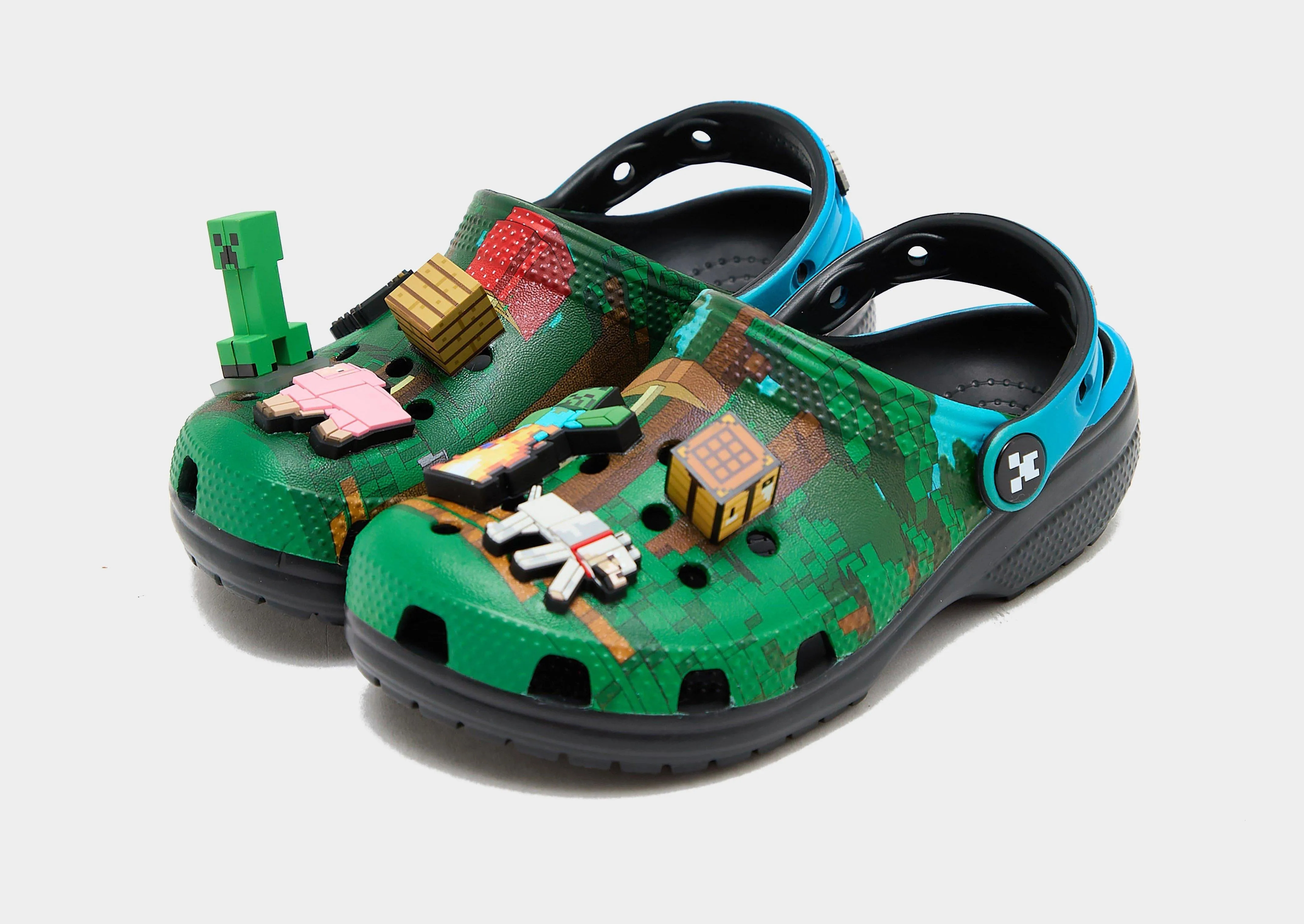 Minecraft Classic Clog Children's Flat