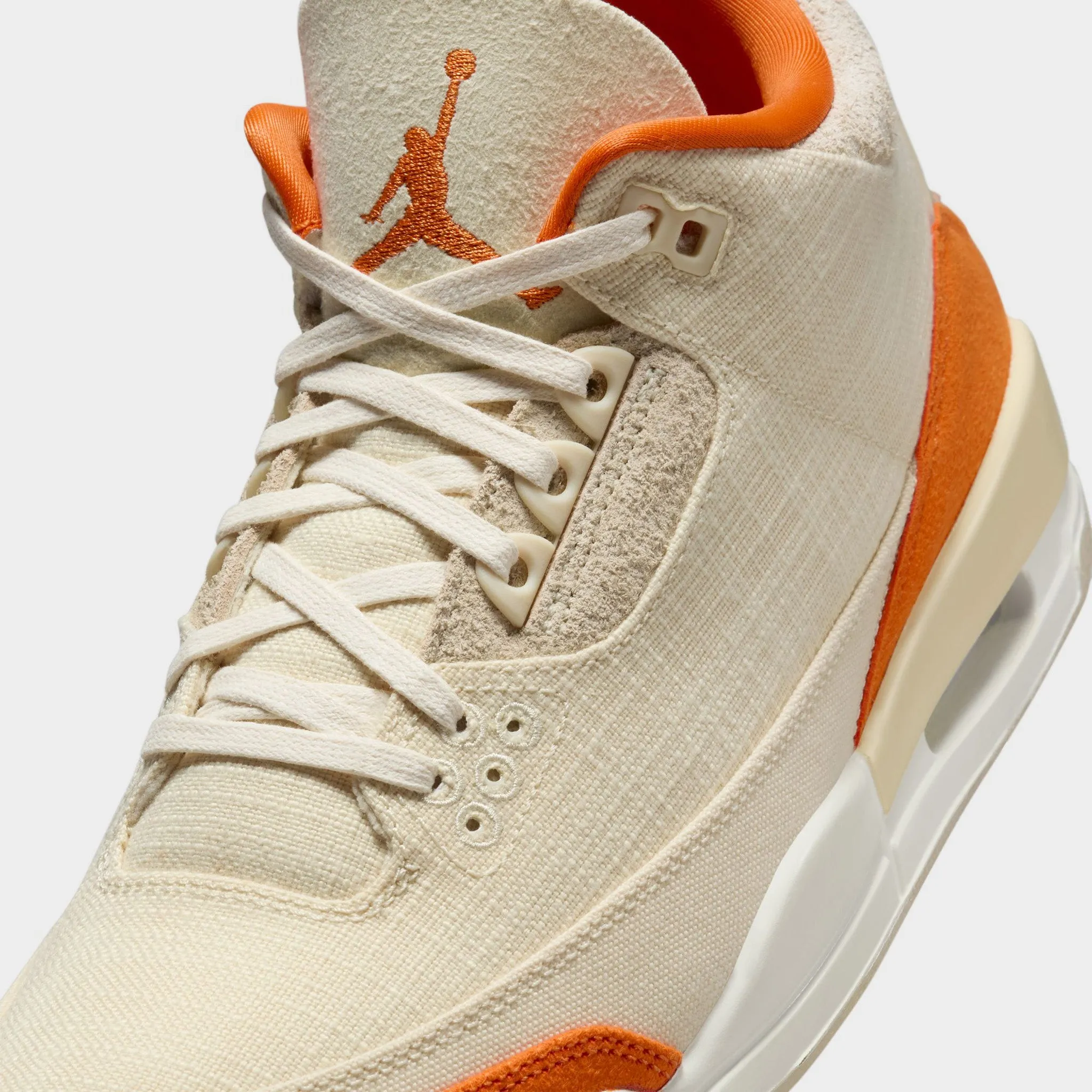 Jordan Women's 3 Retro Orange Trance / Sail - Starfish Hyperlock Heel Counter