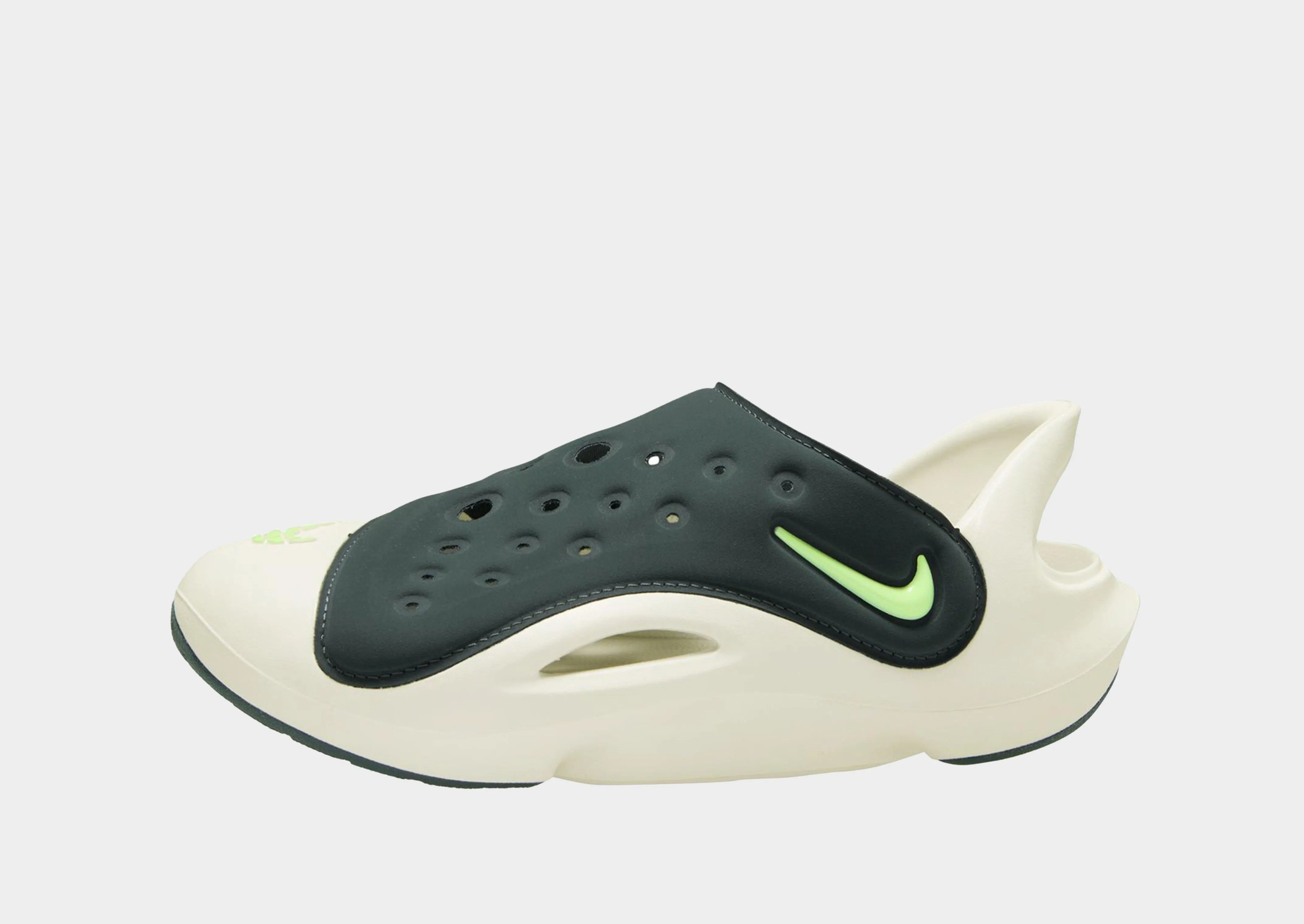 Leather Upper Aqua Swoosh Children's