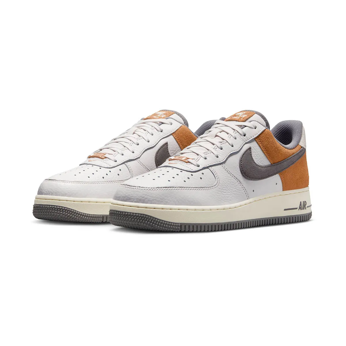 Nike Air Force 1 '07 LV8 'Sail Gray Light Wheat' Men's Shoes Comfort Heel