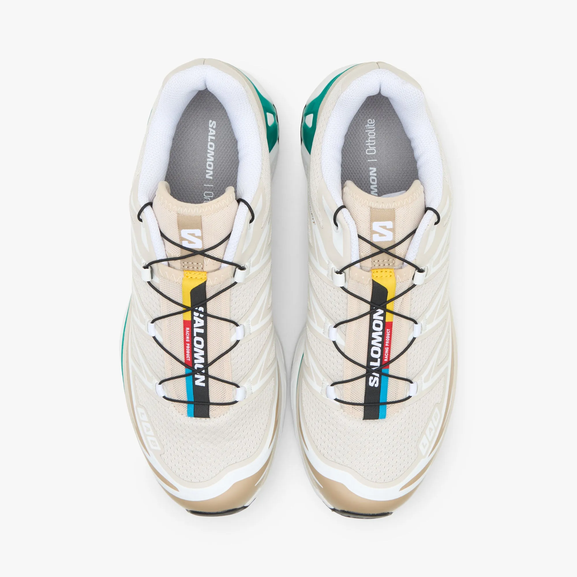Runway Glow Comfort Slope Salomon XT-6 Rainy Day / Chinchilla - Dynasty Green