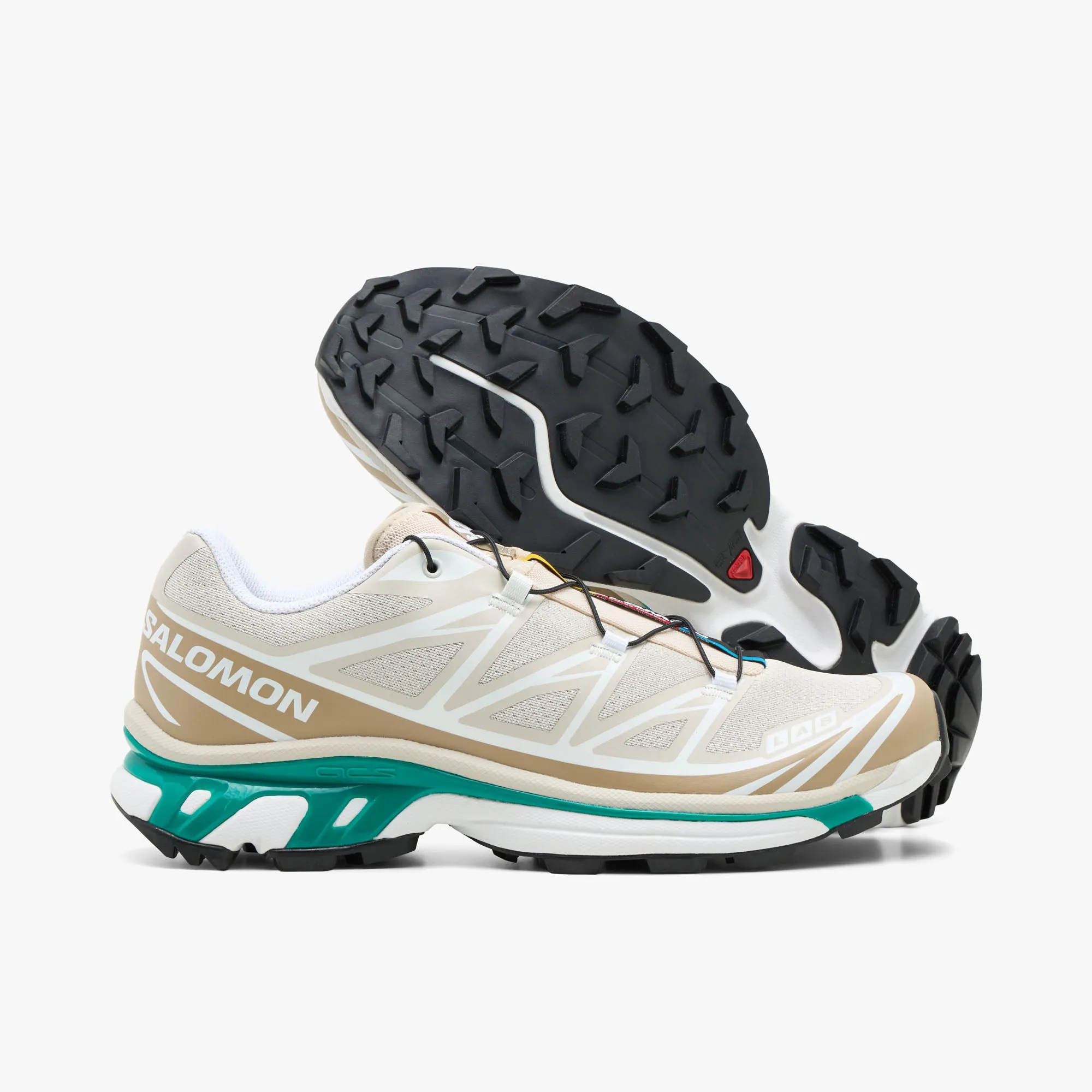 Comfort Stand Shine Bright Salomon XT-6 Rainy Day / Chinchilla - Dynasty Green