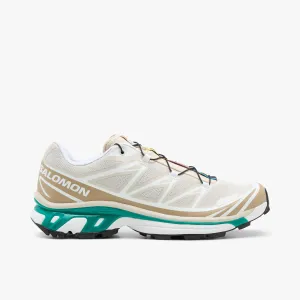 Step Tall Leg Long Salomon XT-6 Rainy Day / Chinchilla - Dynasty Green