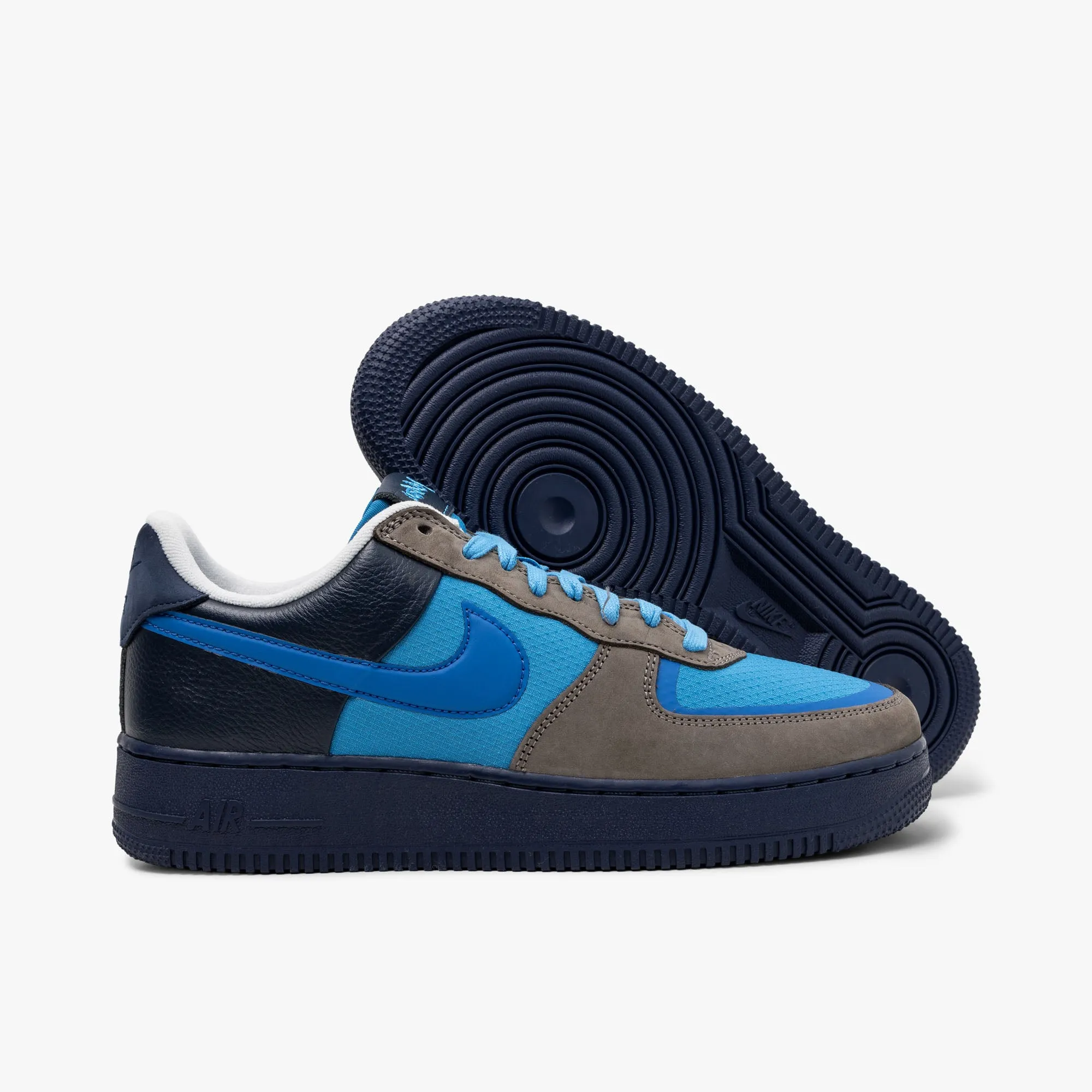Nike x Stash Air Force 1 Low SP / Soft Grey / Varsity Royal Platform Style Evening Ready