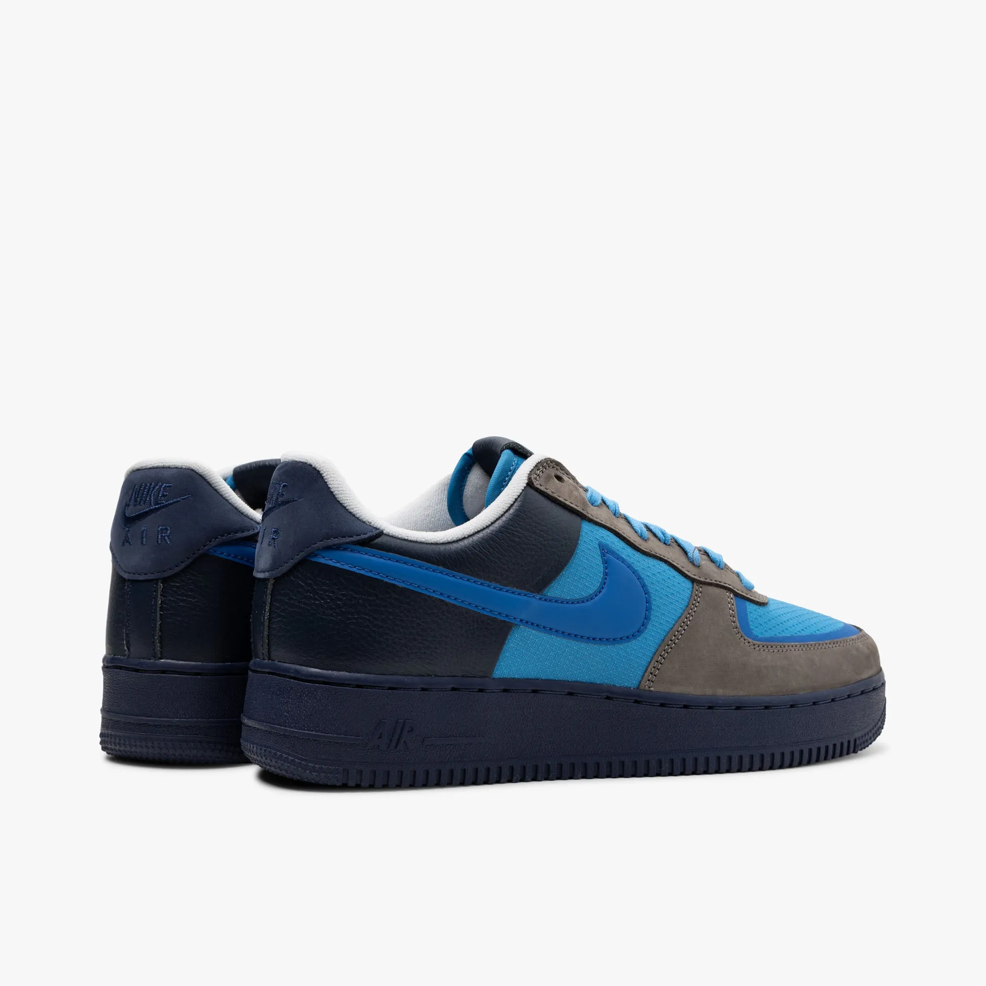 Eco Wear High Top Design Nike x Stash Air Force 1 Low SP / Soft Grey / Varsity Royal