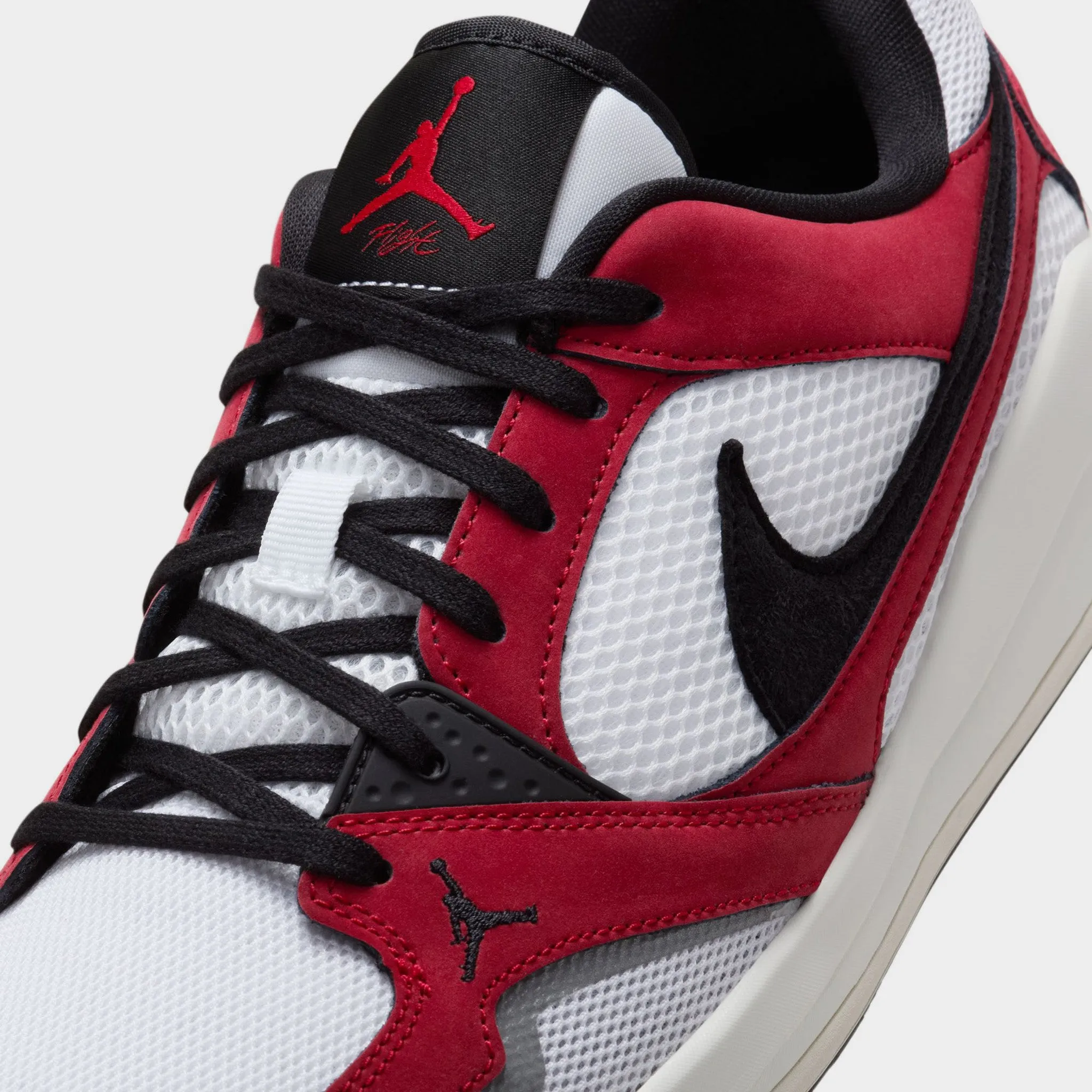 Jordan CMFT Era White / Black - Varsity Red Composite Upper Material MeshVentilation