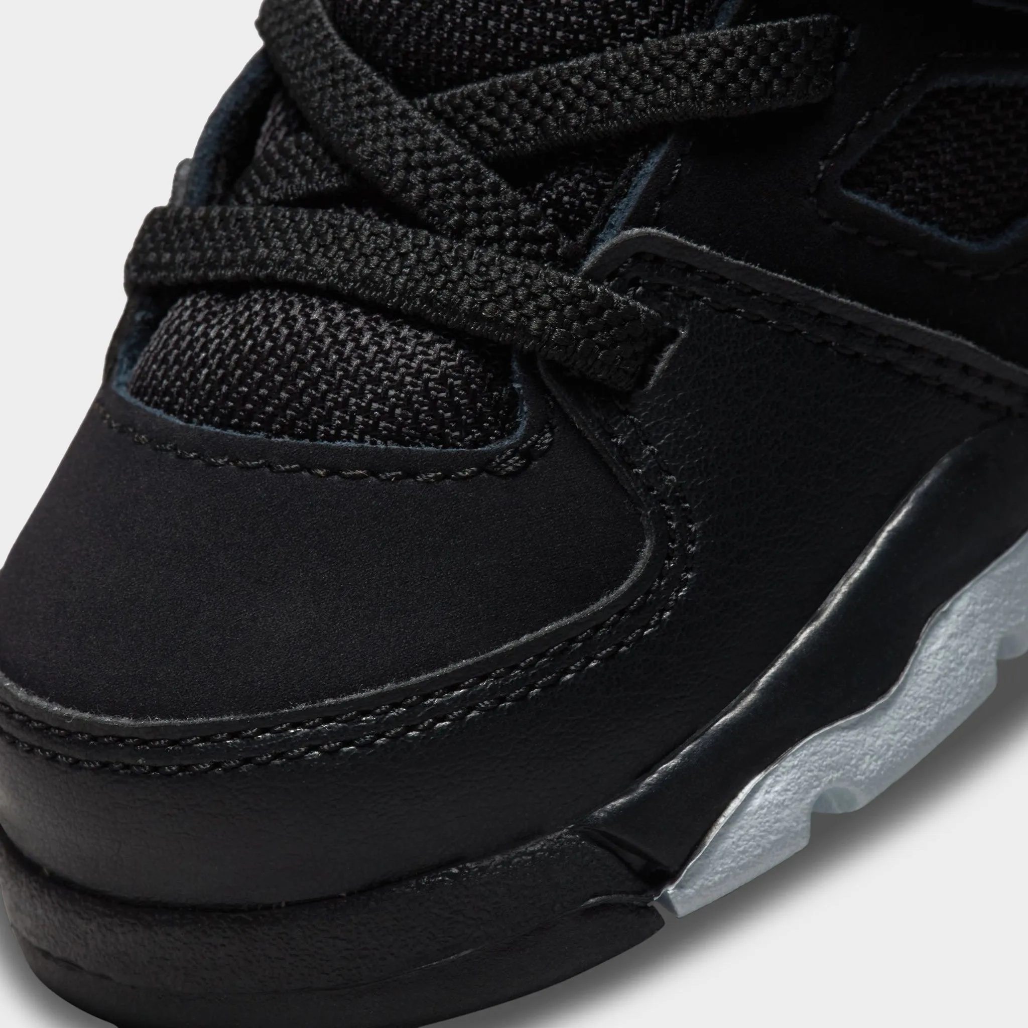 EVA Foam Midsole Neutral Stride Alignment Jordan Flight Club '91 TD Black / Metallic Gold