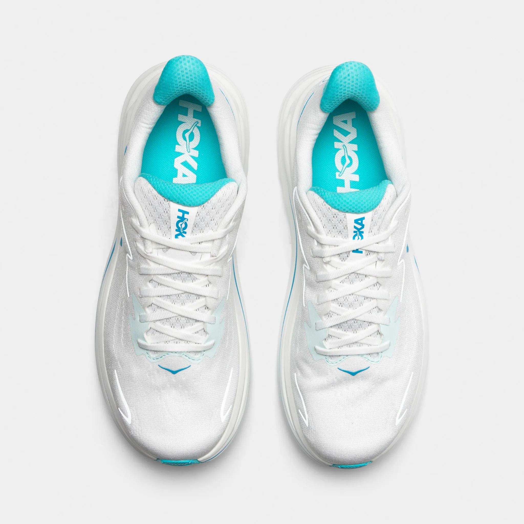 sporty shoe appeal Hoka Clifton 10 White / Silver