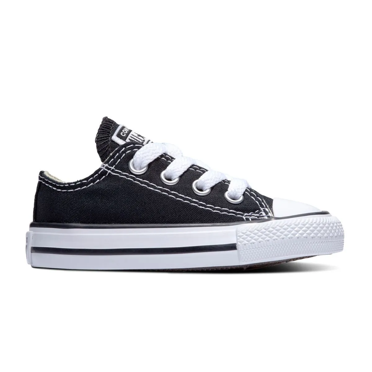 Light Closure Strap Soft Foam Base Toddler Chuck Taylor All Star Black Low Top
