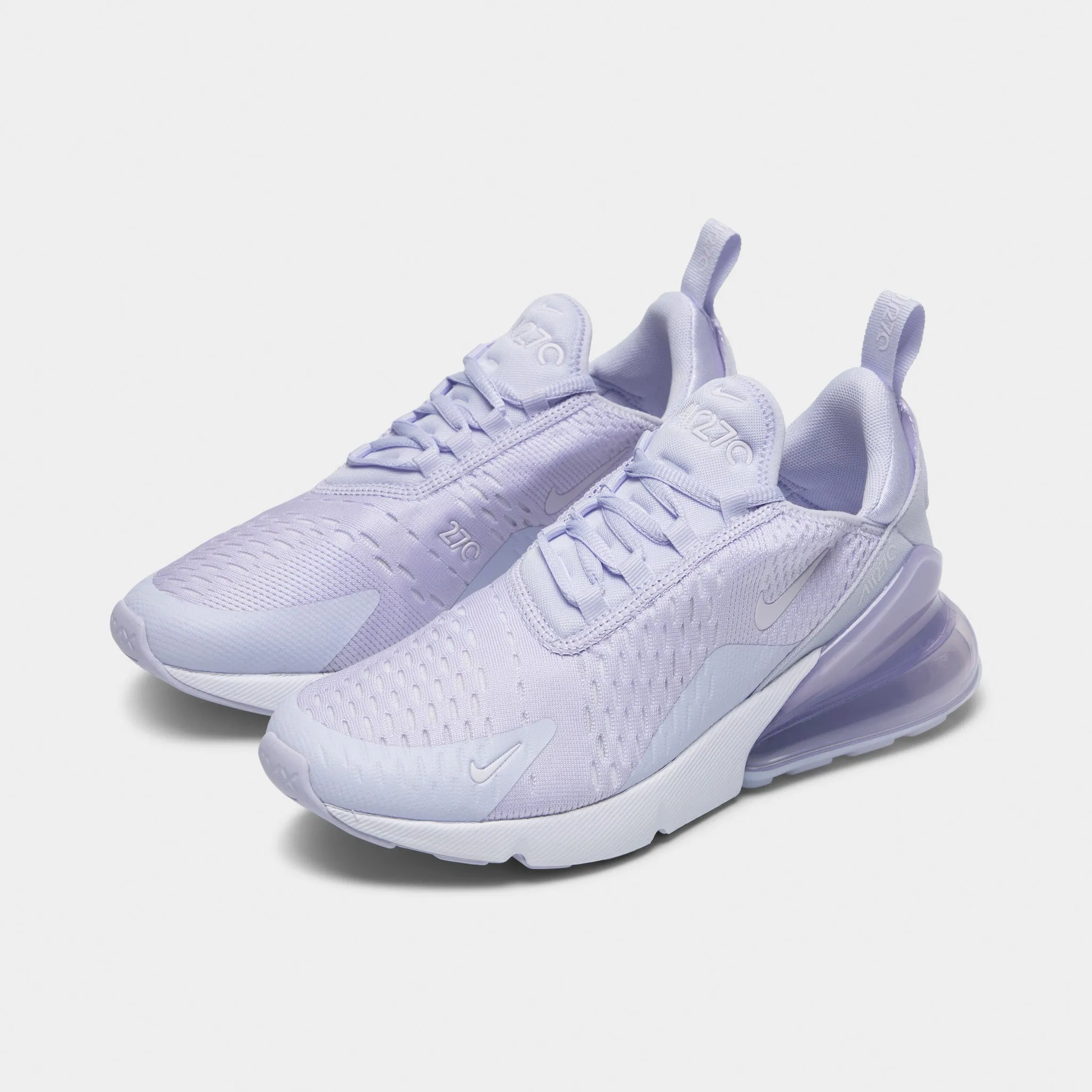 Adaptive Comfort exercise routine Nike Women's Air Max 270 Amethyst Tint / White - Amethyst Tint