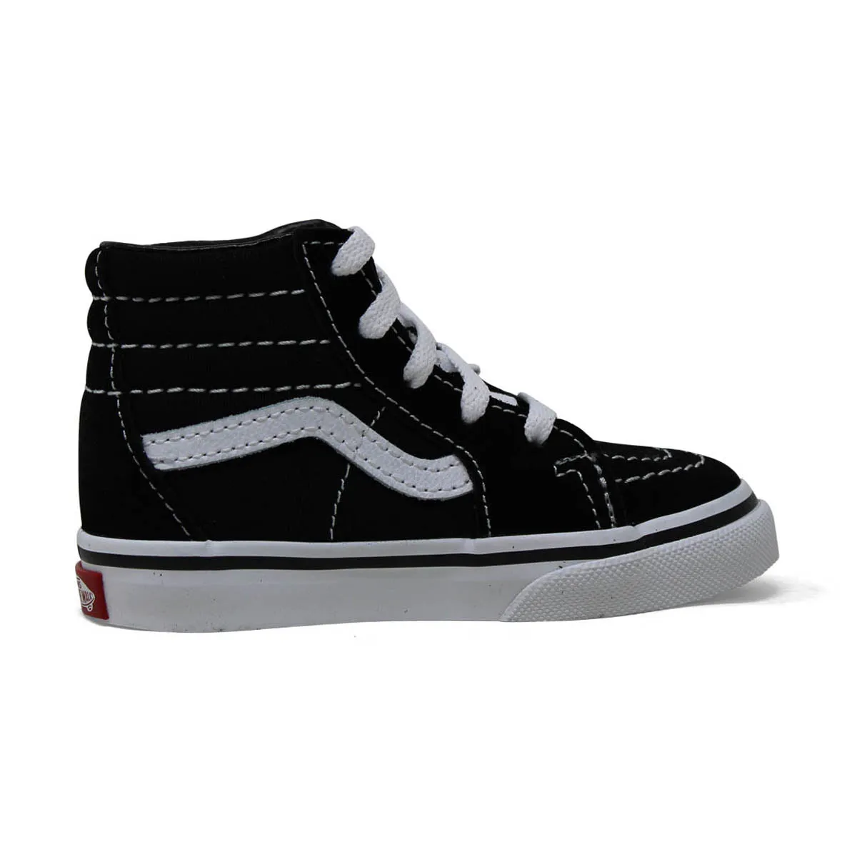 Sk8-Hi 'Black/White' Toddler Shoes Soft Straps
