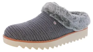 Stretch Fabric Skechers Bobs Women's Mountain Kiss Sweet Summit Memory Foam Slippers