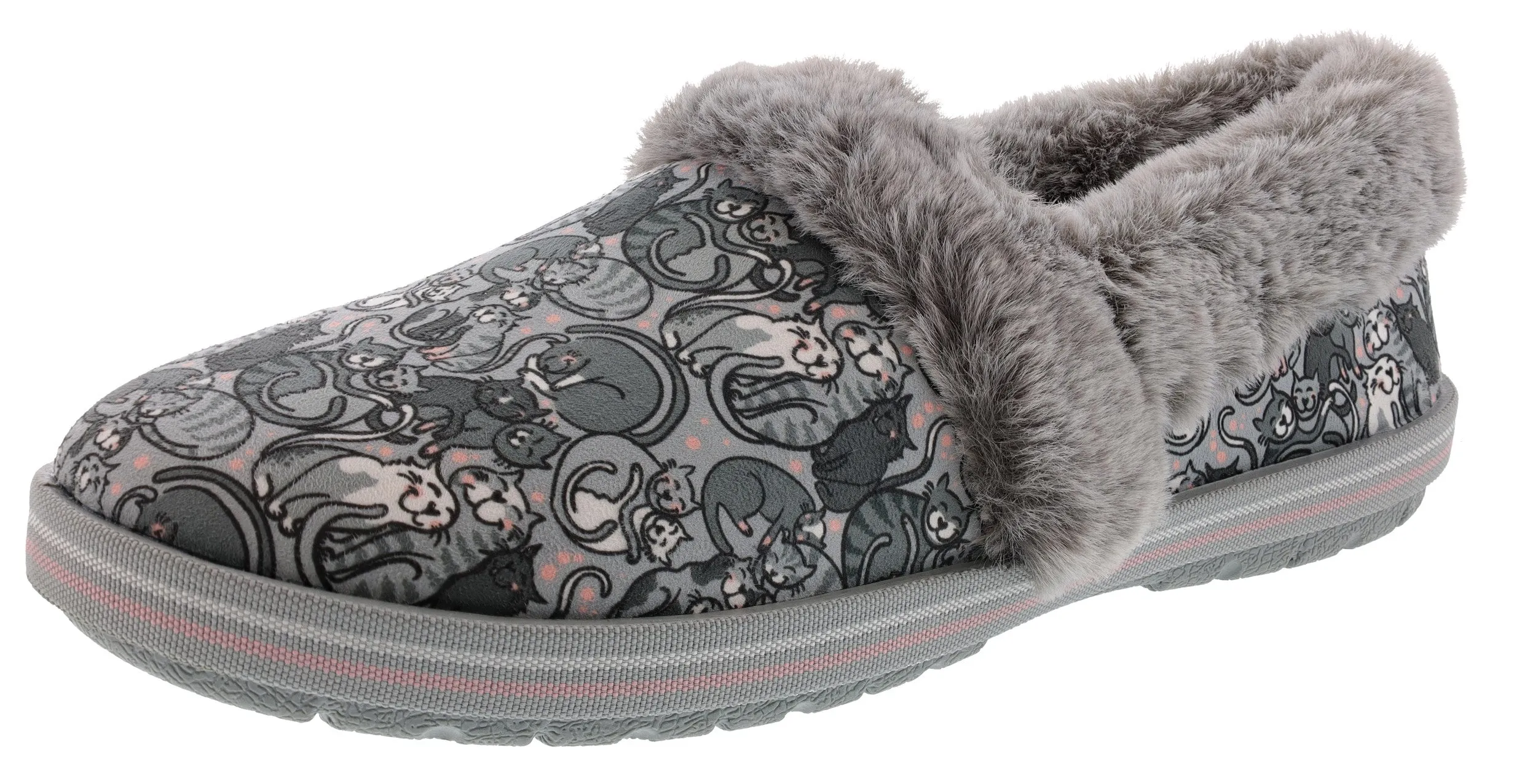 Skechers Bobs Women's Too Cozy Little Spoon Memory Foam Slippers Relaxed Walk Classic Appeal