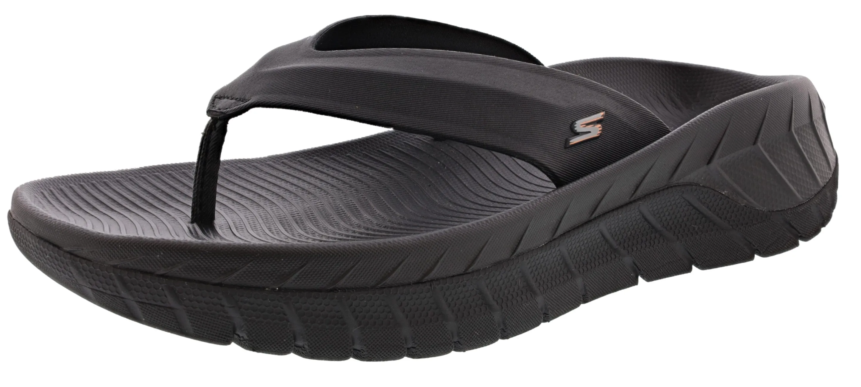 Stylish Skechers Men's Go Recovery Lightweight Athletic Sandals