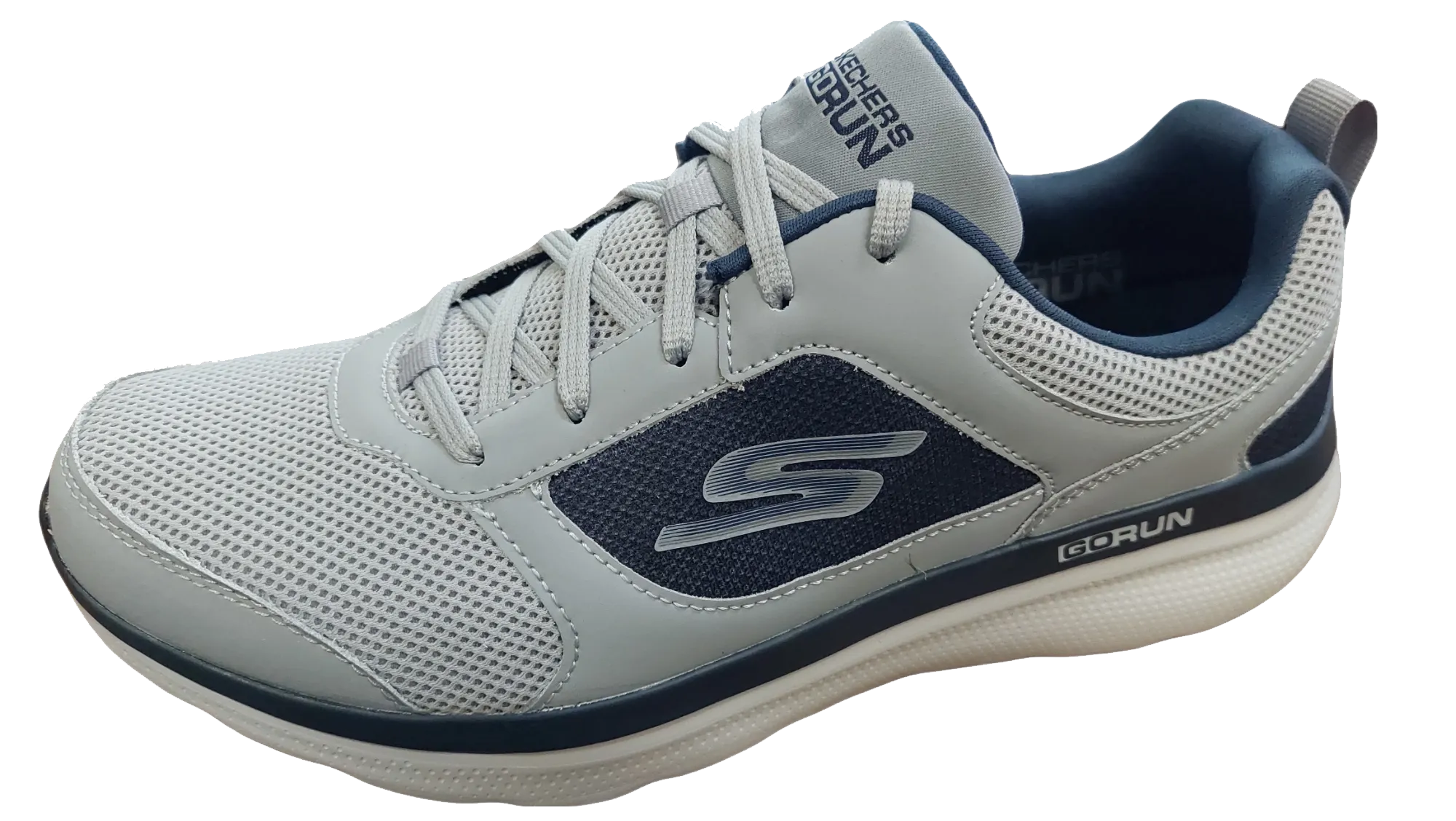 Skechers Men's Go Run Motion Windflyer Athletic Running Shoes synthetic materials Easy - entry