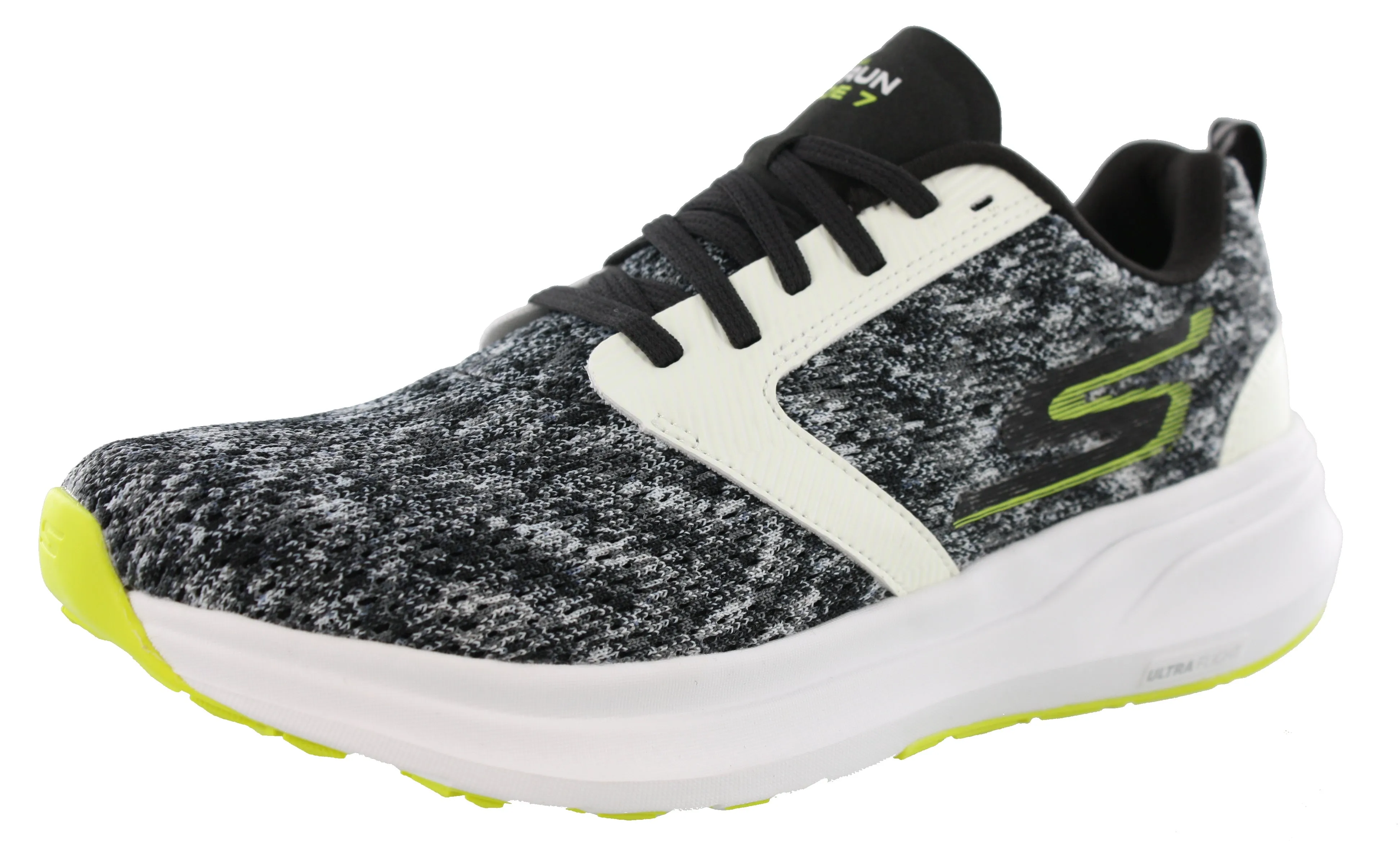 Lug Sole Practical Skechers Mens Ultra Lightweight High Visibility Running Shoes Go Run Ride 7