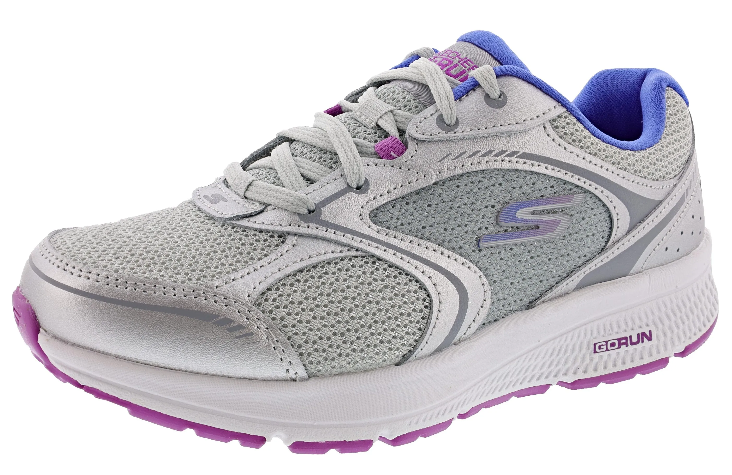 SyntheticLeather racing - flats Skechers Women's Go Consistent Chandra Wide Width Running Shoes