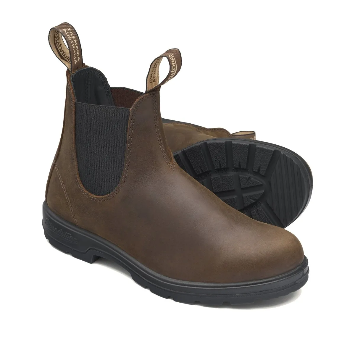 Mixed Textures Cold-resistant Blundstone Men's 1609 Brown Antique