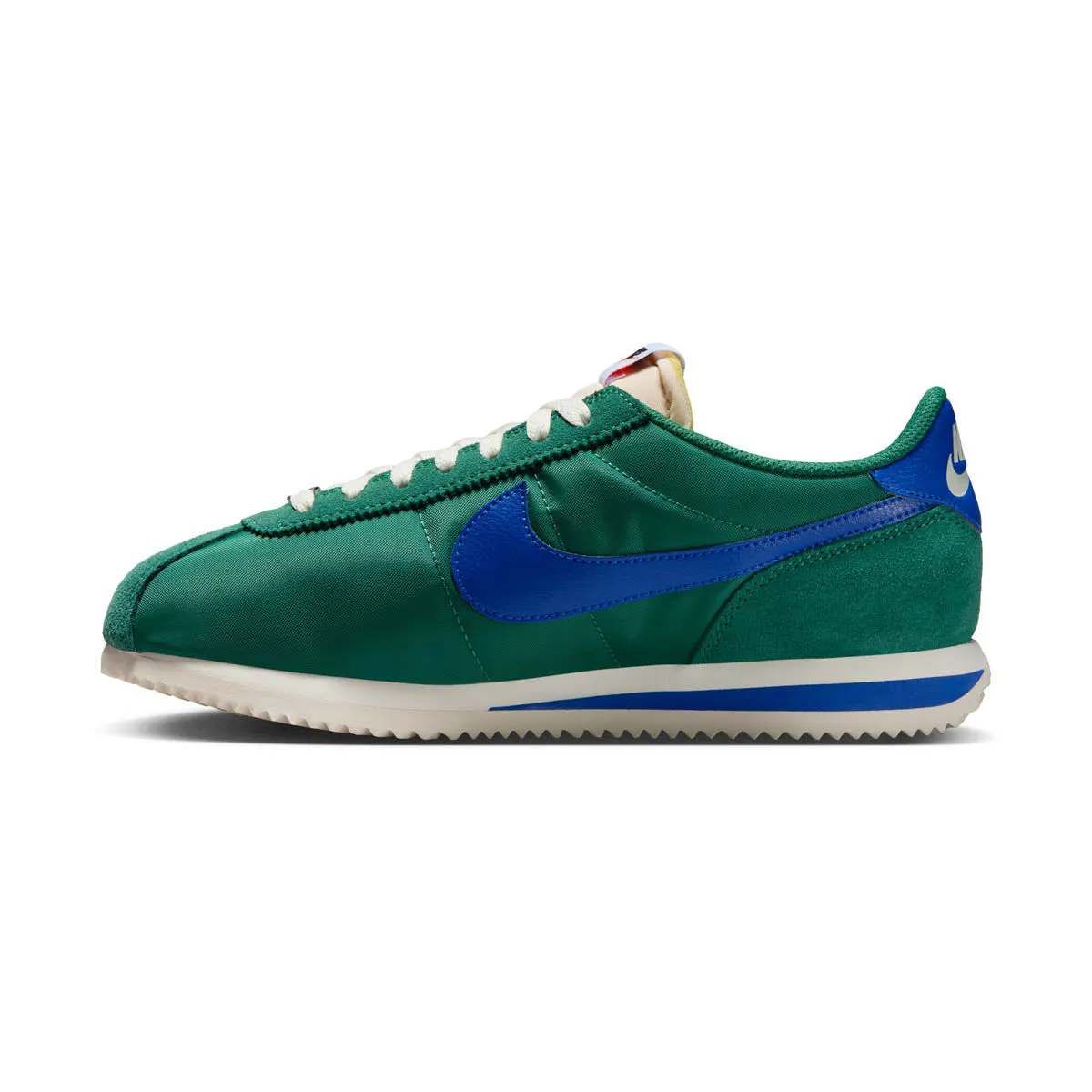 Urban Explorer Layered Midsole Construction Nike Cortez 'Evergreen Aura Hyper Royal' Women's Shoes