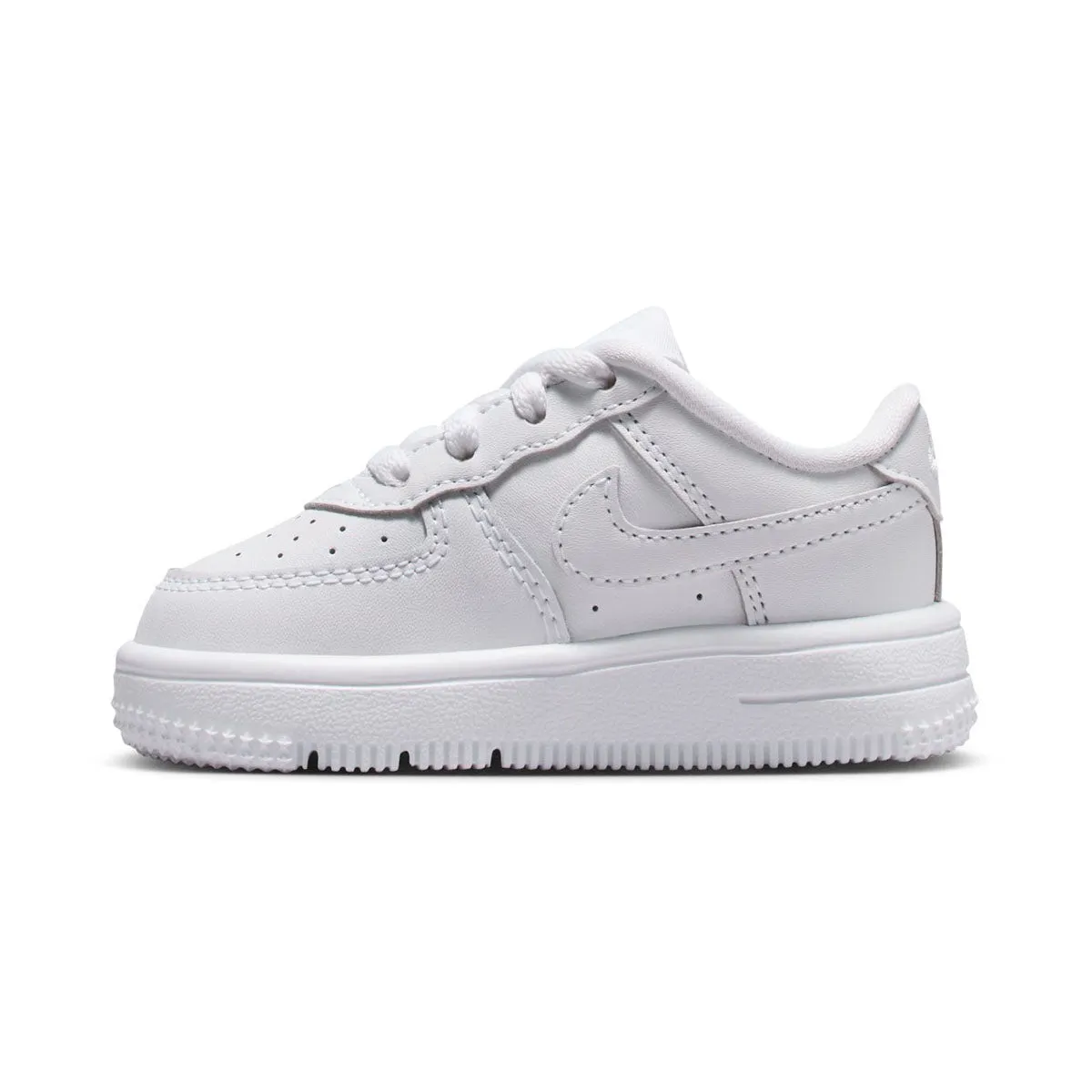 Trendy Soft Foam Lining Nike Force 1 Low 'White' Baby/Toddler Shoes