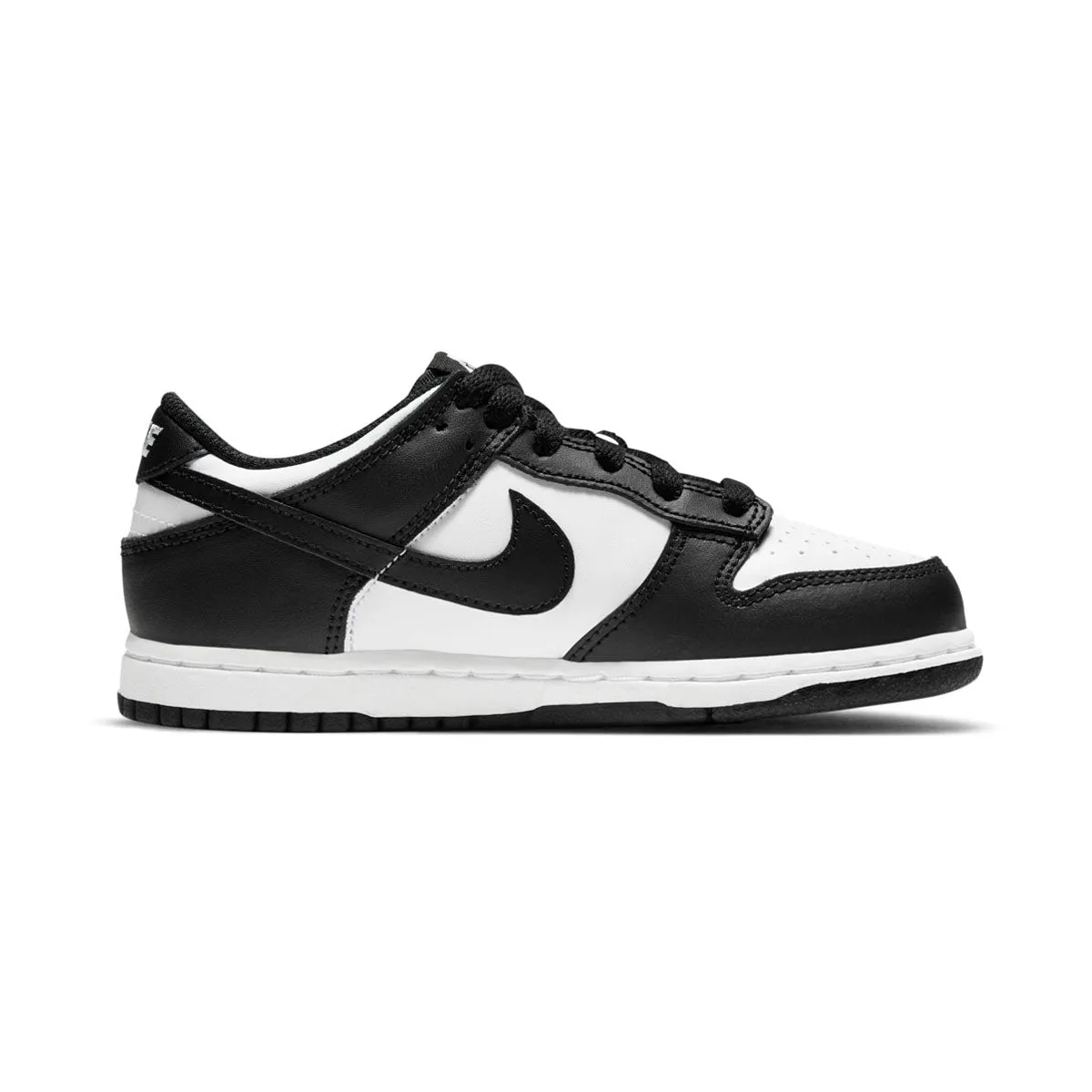Nike Dunk Low Little Kid's Shoe - Panda Firm Lock
