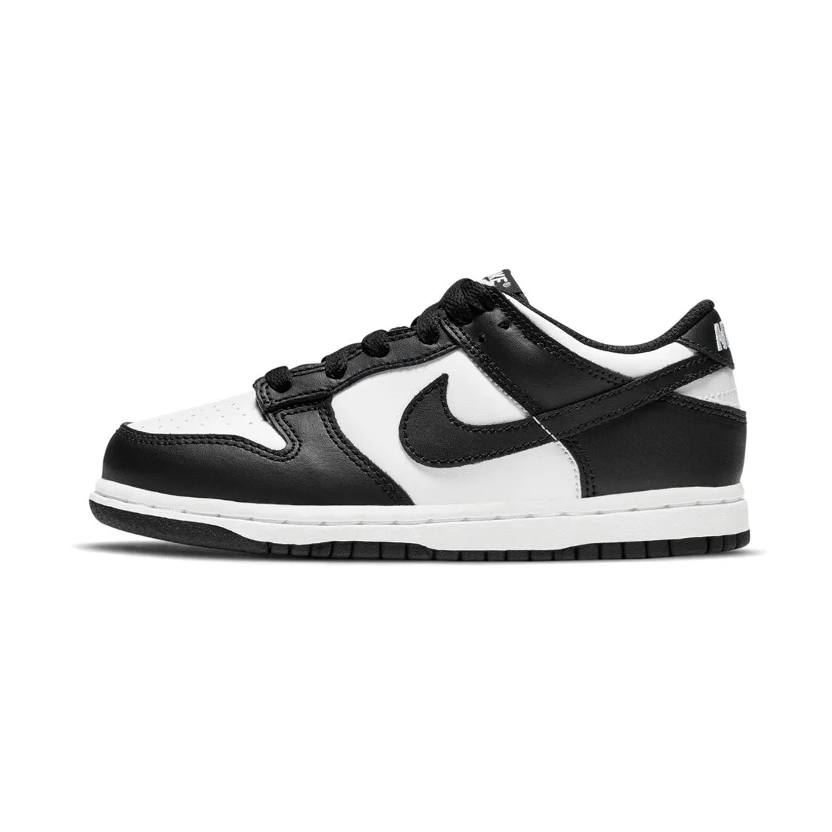 Nike Dunk Low Little Kid's Shoe - Panda Abrasion resistant
