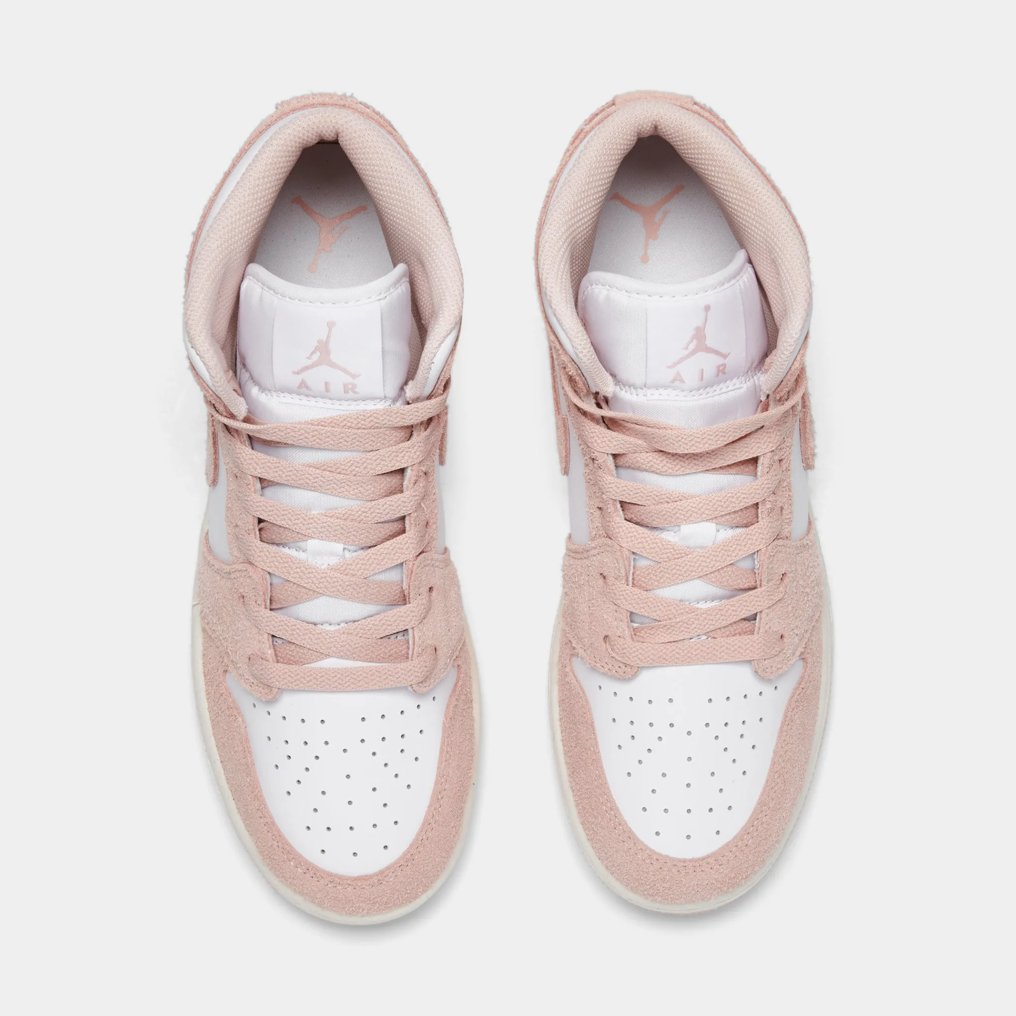 Jump Precision Secure Fit Panel Jordan 1 Mid SE GS White / Legend Pink - Sail