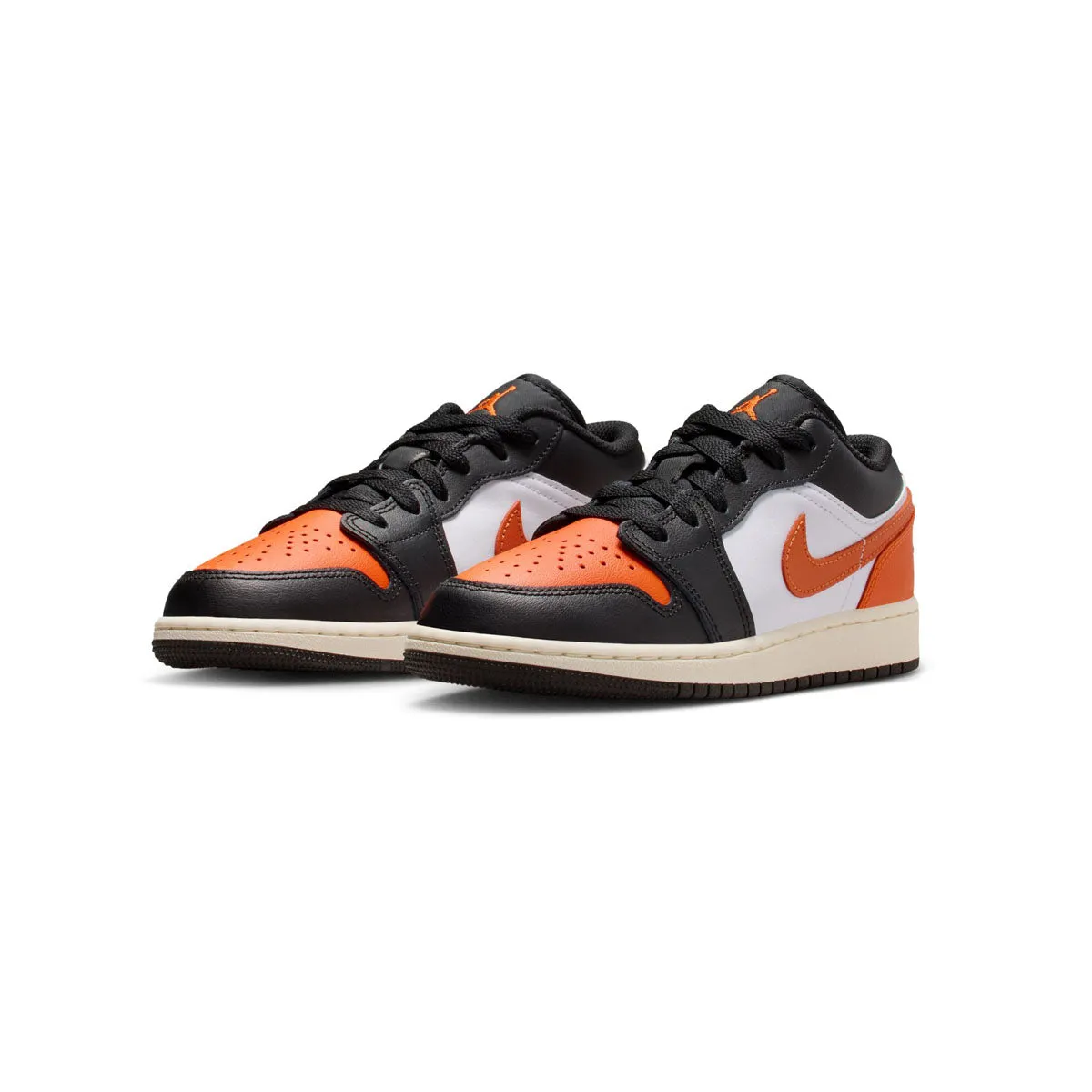 Air Jordan 1 Low 'Backboard Alternate 'Big Kids' Shoes Foam Support Long Comfort