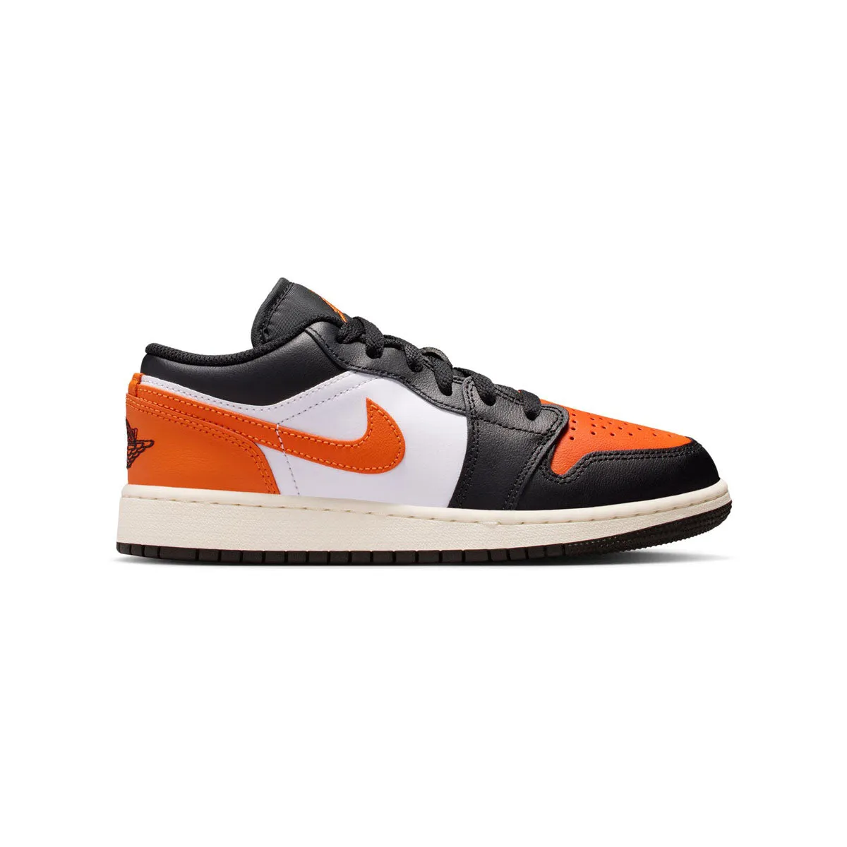 Reinforced toe Island Vibe Air Jordan 1 Low 'Backboard Alternate 'Big Kids' Shoes