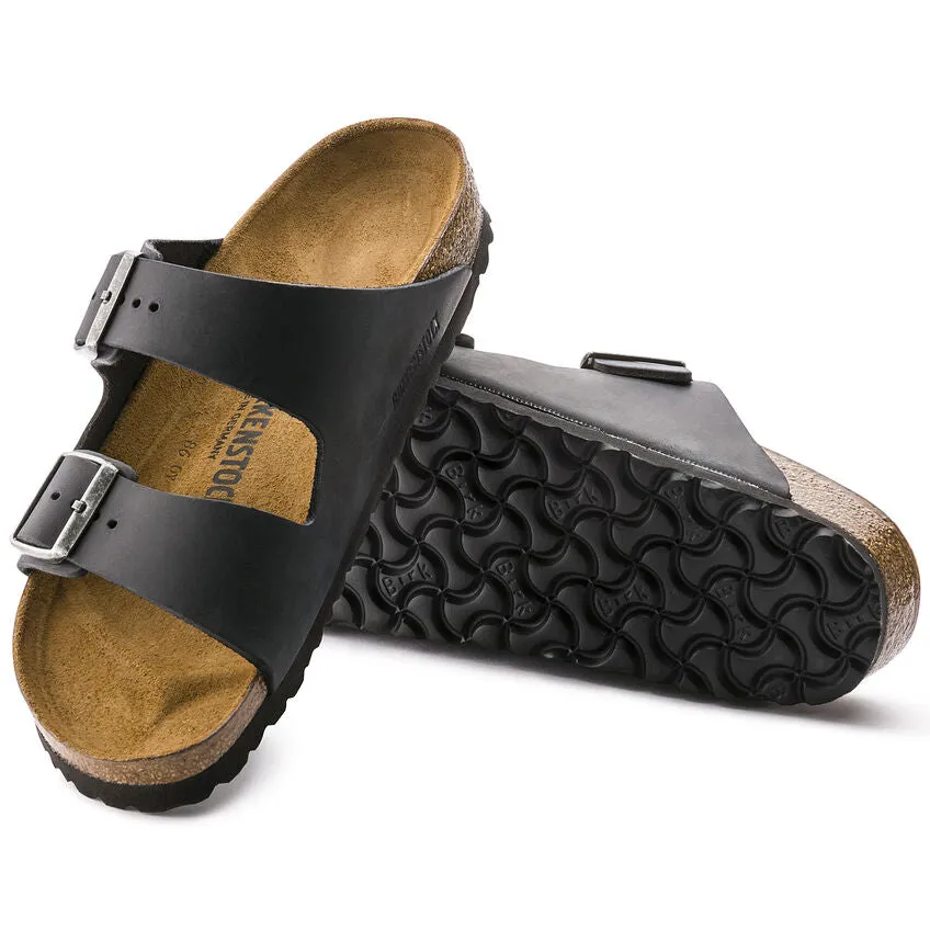 Comfortable Footwear Padded Birkenstock Arizona BS Black - 0552111