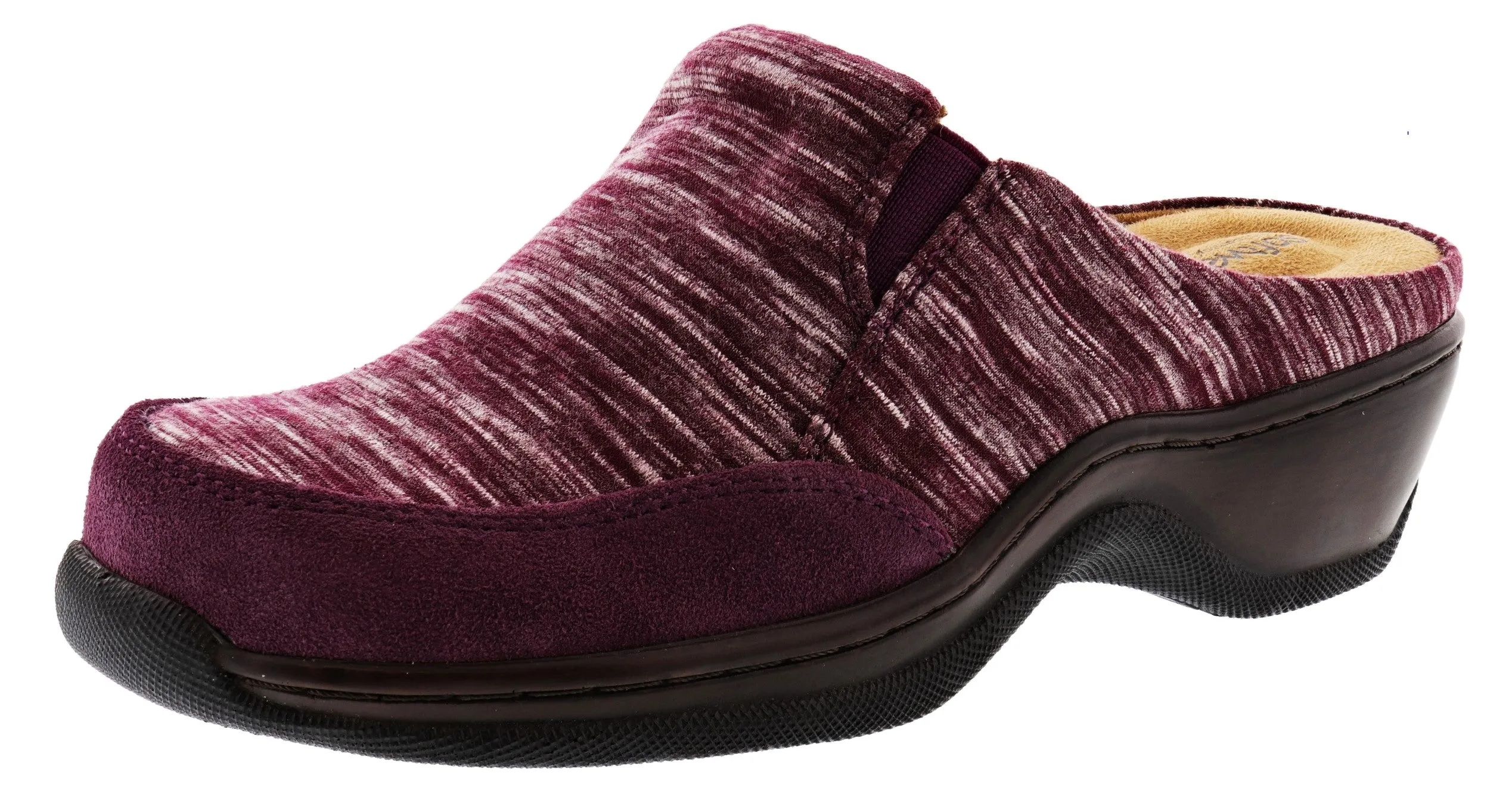 Race Step Book Fair Softwalk Women's Wide Width Slip On Clogs