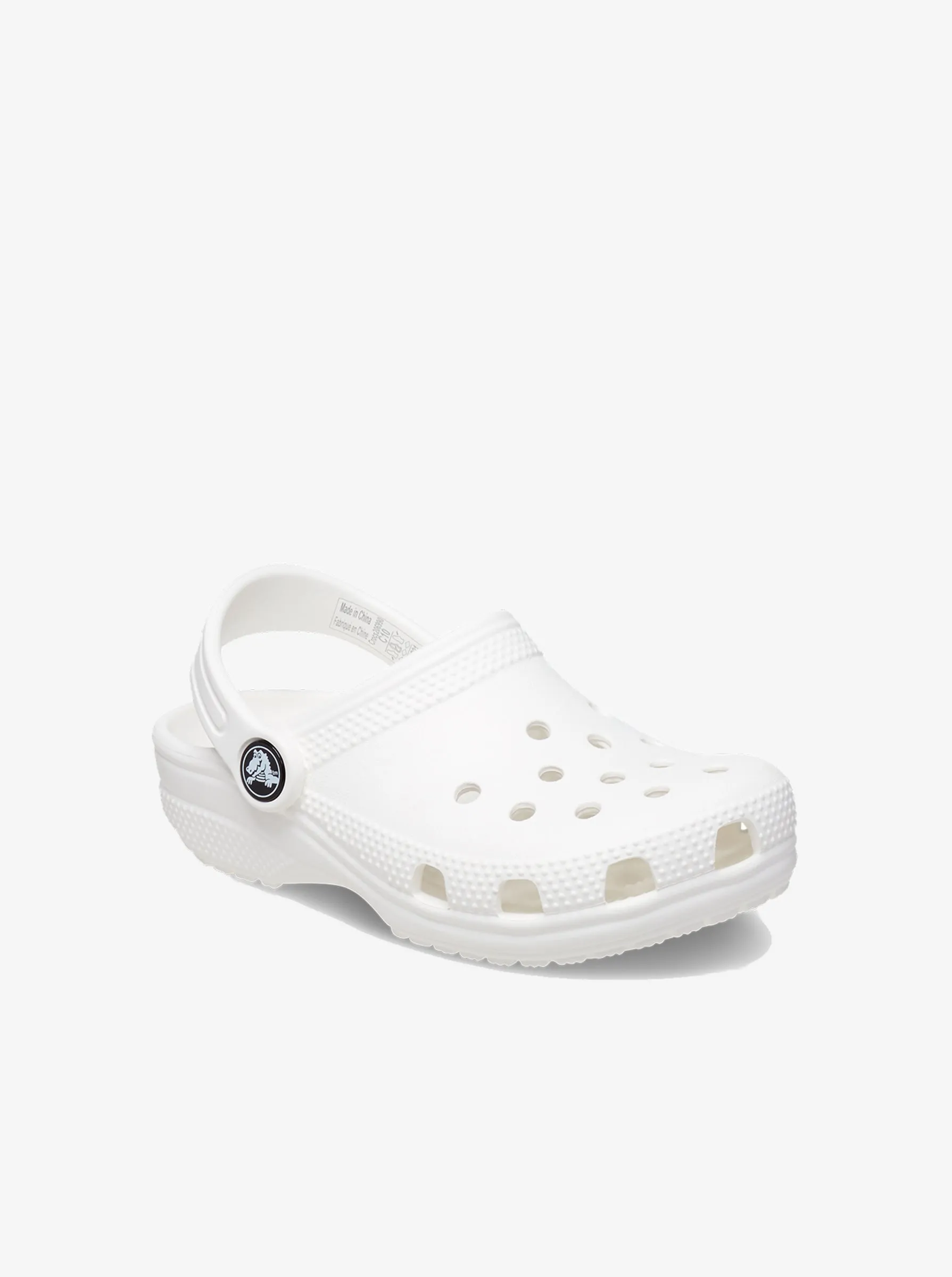 Travel-Ready Shoes Flexible Outdoor Shoes Classic Clog White Infants