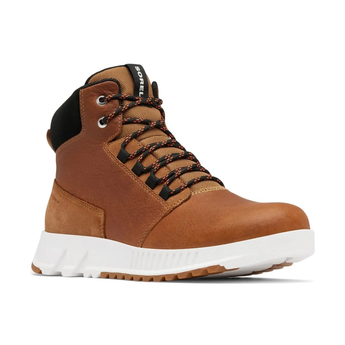 Sorel Men's Mac Hill Lite Mid Plus Elk/Black Waterproof ergonomic