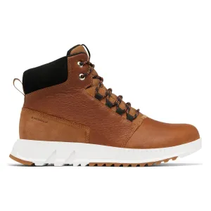 Sorel Men's Mac Hill Lite Mid Plus Elk/Black Waterproof Travel Light Padded Interior Rainy Day Commuter
