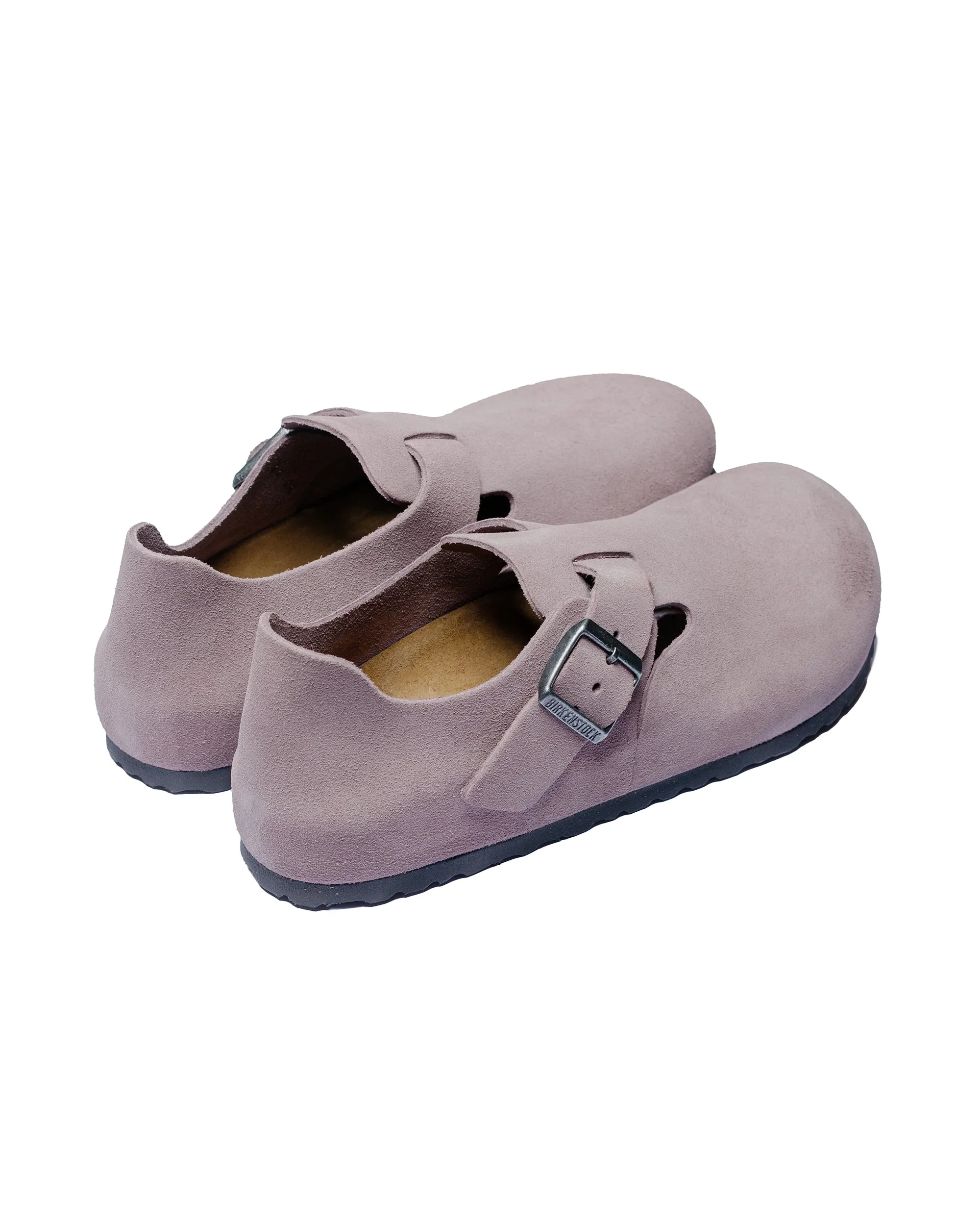 runners' Birkenstock London Faded Purple Suede