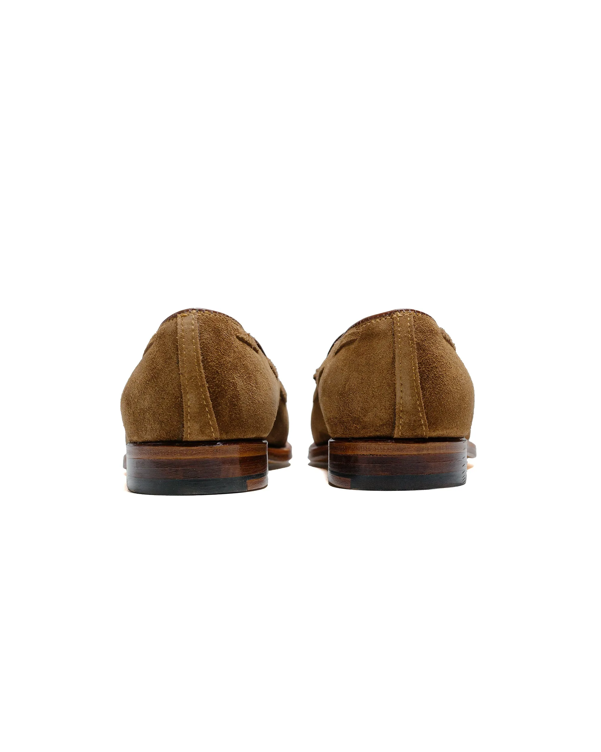 Alden Tassel Loafer Snuff Suede 3403 Structured ease Slim flair