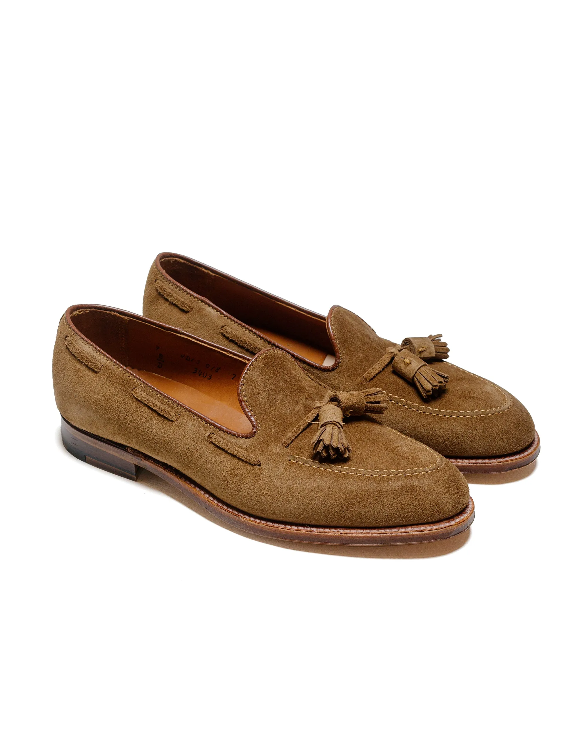 Alden Tassel Loafer Snuff Suede 3403 Trusted casual - style