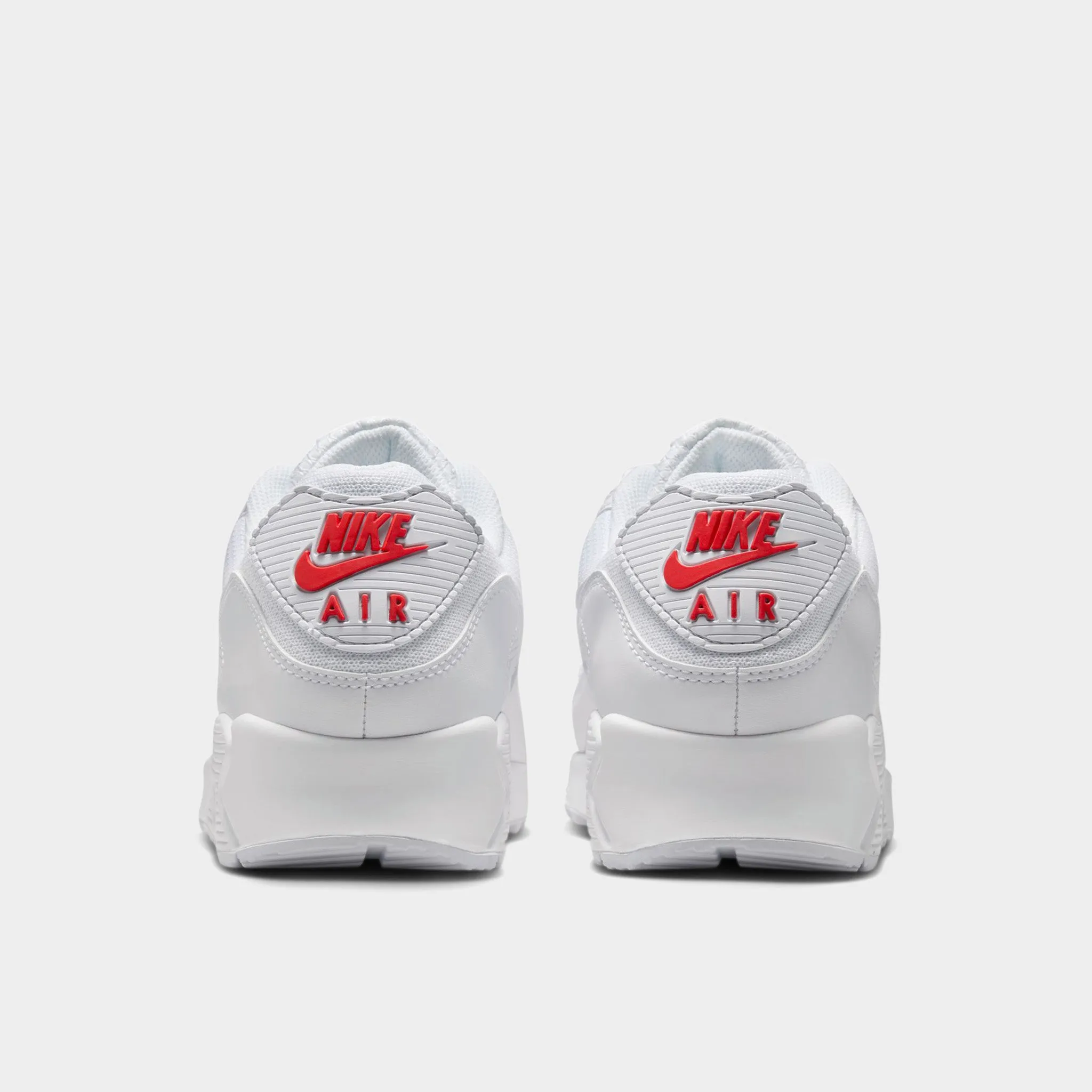 Everyday Shoes Technical - fabric Nike Air Max 90 White / White Crimson