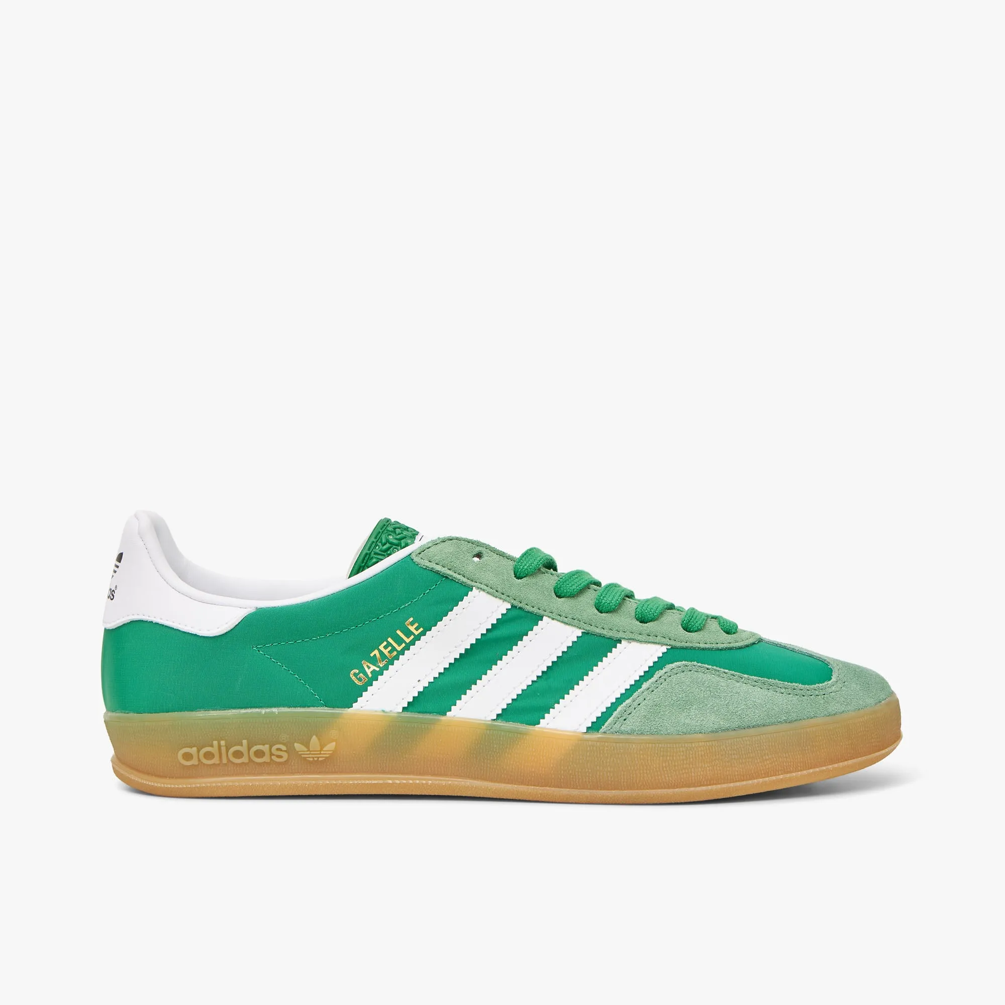 Fashion Go adidas Originals Gazelle Indoor Green / Fwtr White - Hazy Green
