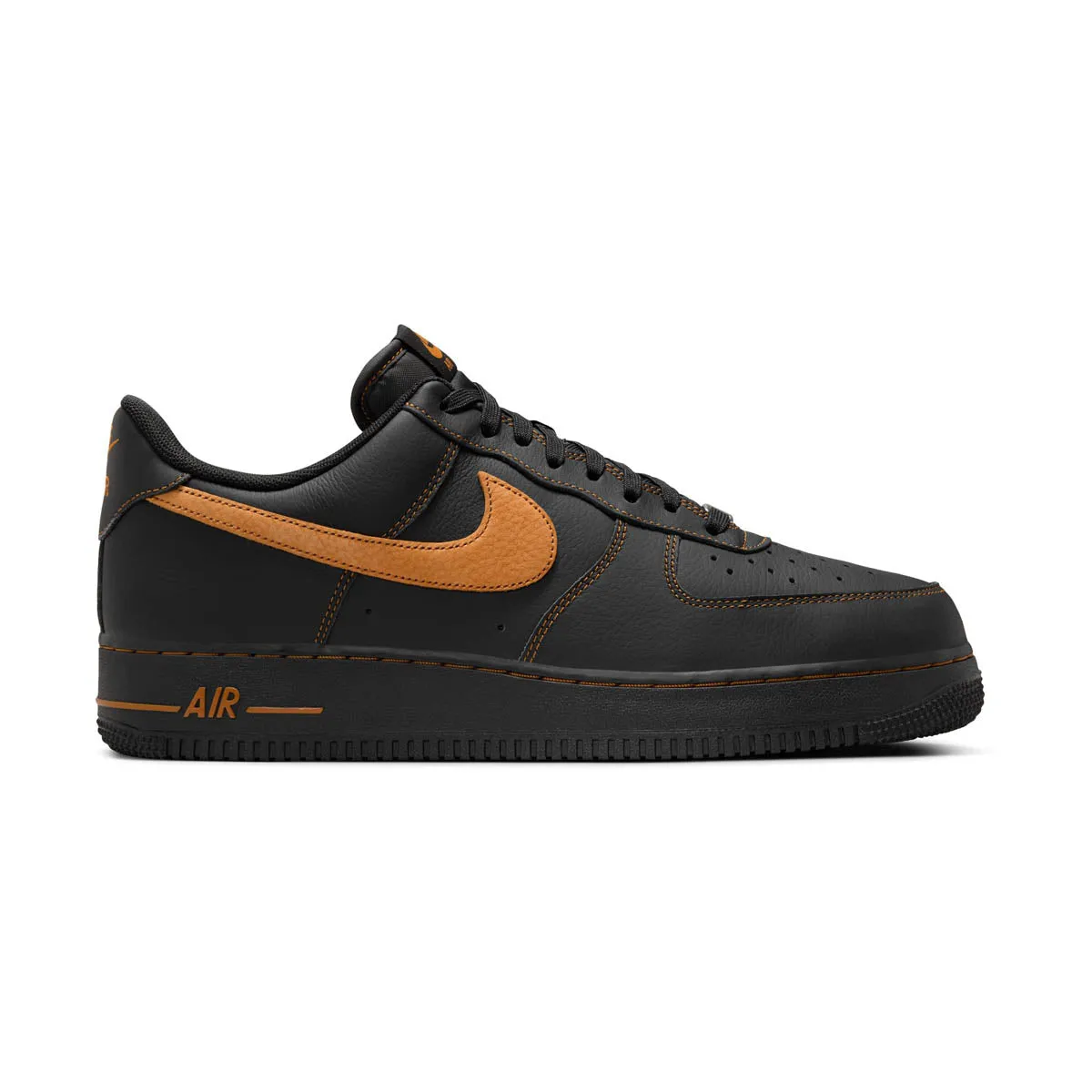 Nike Air Force 1 '07 LV8 'Black Desert Ochre' Men's Shoes Height Plus Festival Vibe